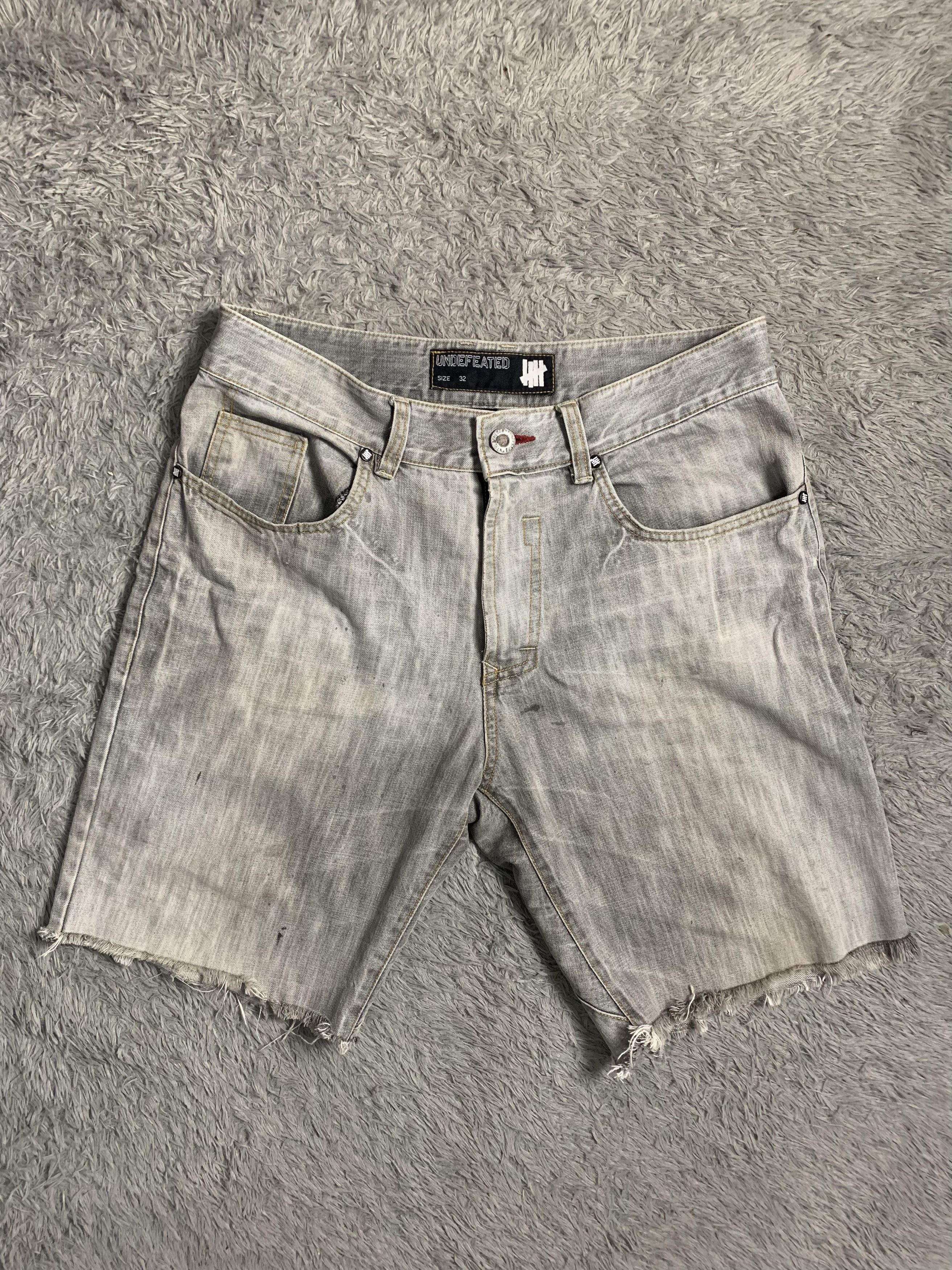 Undefeated Crazy Distressed Denim Jeans Raw Undefeated Size US 32 / EU 48 - 1 Thumbnail