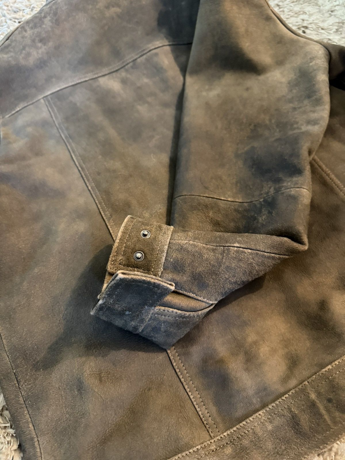 Rodd & Gunn Rodd & Gunn Suede Leather Jacket – Brown – Size L – New Size US L / EU 52-54 / 3 - 4 Thumbnail