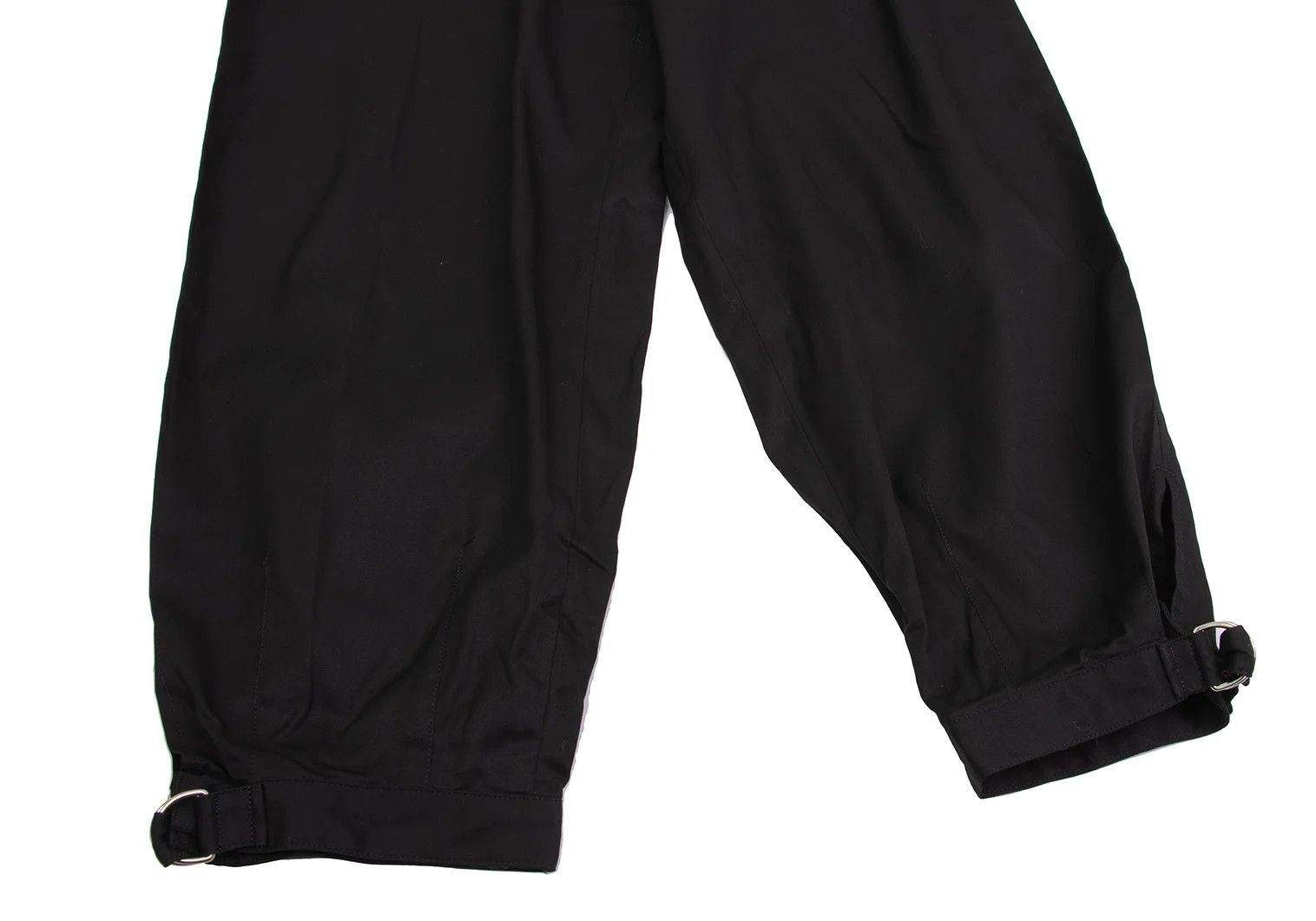 Comme des Garcons Homme Plus Cotton Pants with Ring Belt in Black Size L Size US 38 / EU 54 - 6 Thumbnail