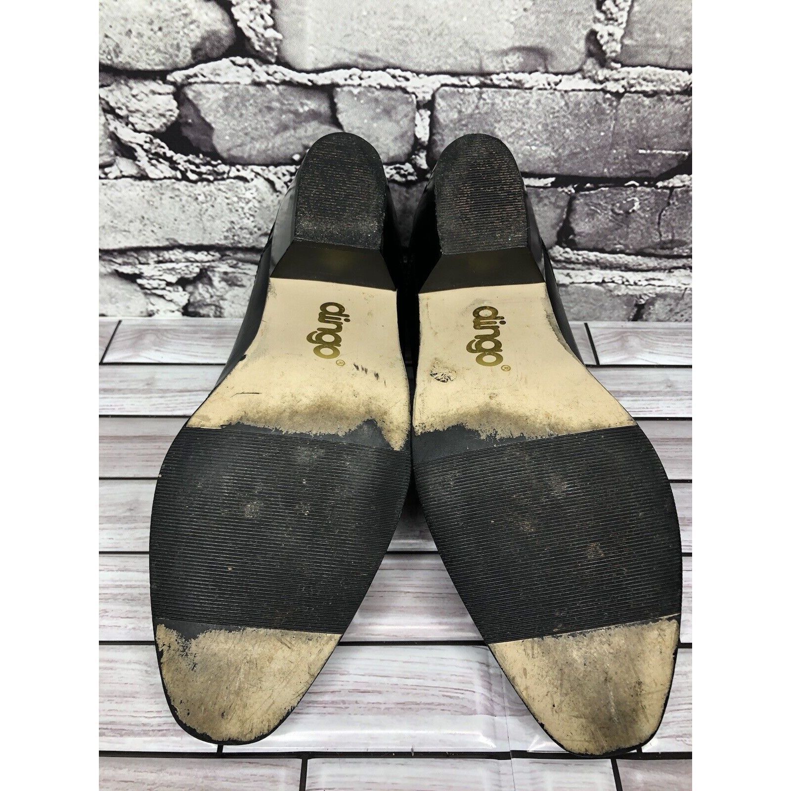 Other Dingo Black Leather Casual Low Cut Heel Booties Shoes Women Size US 9.5 / IT 39.5 - 7 Thumbnail