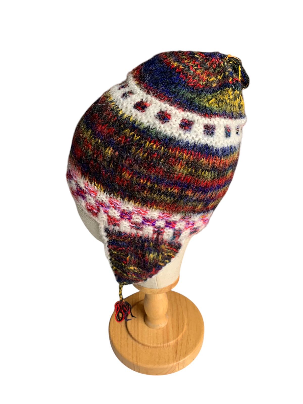 Japanese Brand × Kapital × Vintage Knitted Crochet Hippies Style Winter Sessions Beanie hats Size ONE SIZE - 6 Thumbnail