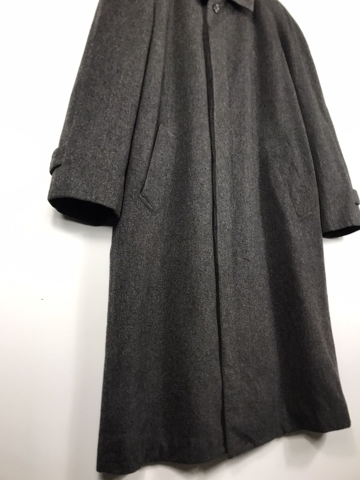 Yves Saint Laurent Yves Saint Laurent Diffusion Homme Vintage OverCoat Gray Size US M / EU 48-50 / 2 - 2 Thumbnail