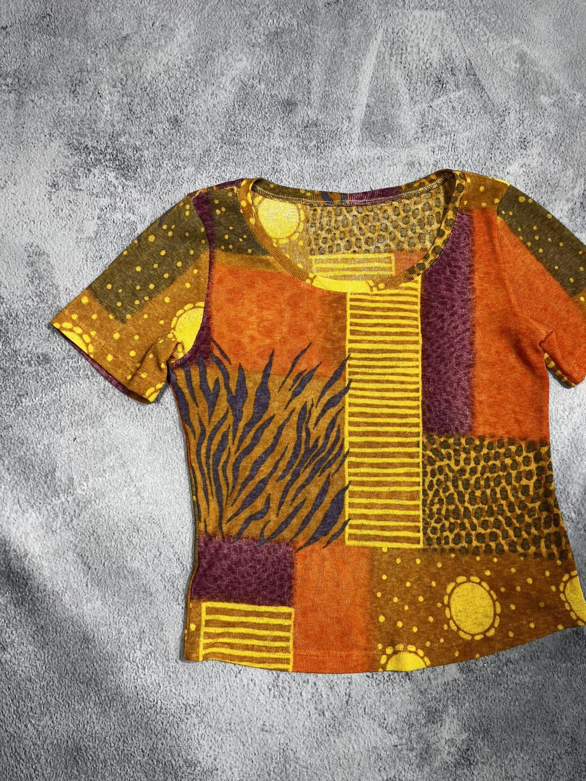 Other Vintage Y2K all over abstract Gaultier style tee size M Size M / US 6-8 / IT 42-44 - 2 Thumbnail