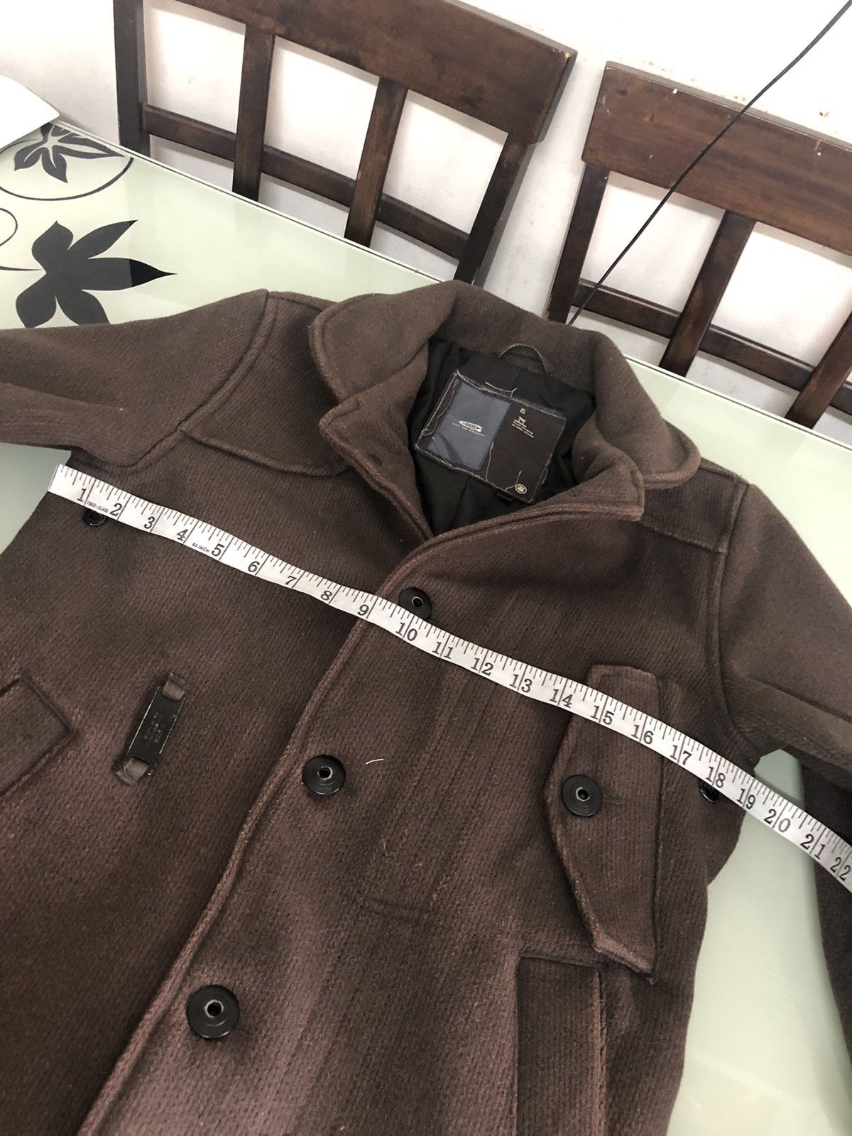 G-Star G-Star Raw Denim Decoy Wool Garber Heavy Trench Coat Size US S / EU 44-46 / 1 - 16 Thumbnail