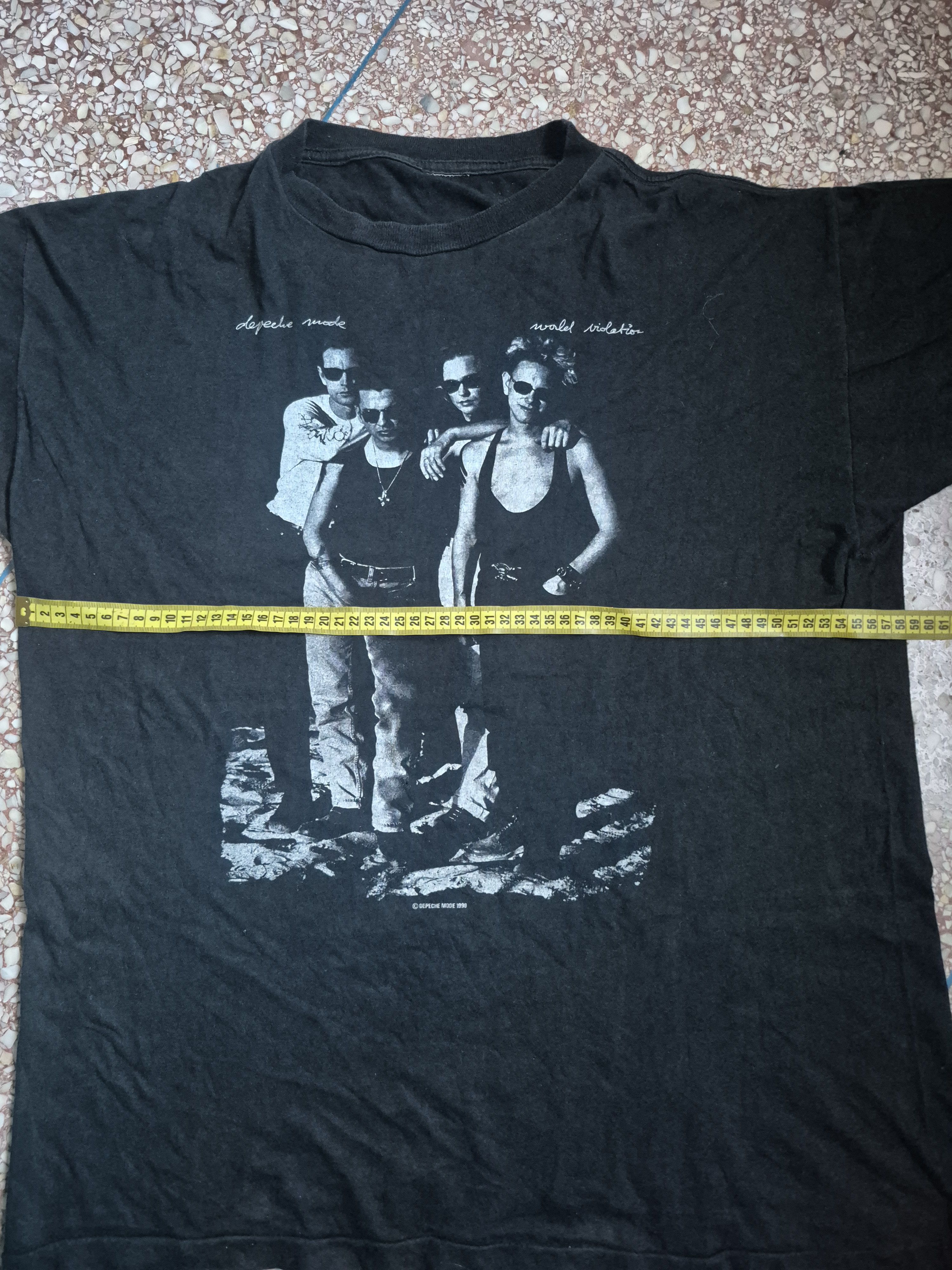 Other Vintage DEPECHE MODE 1990' T-SHIRT Europ Tour L Size US M / EU 48-50 / 2 - 8 Thumbnail