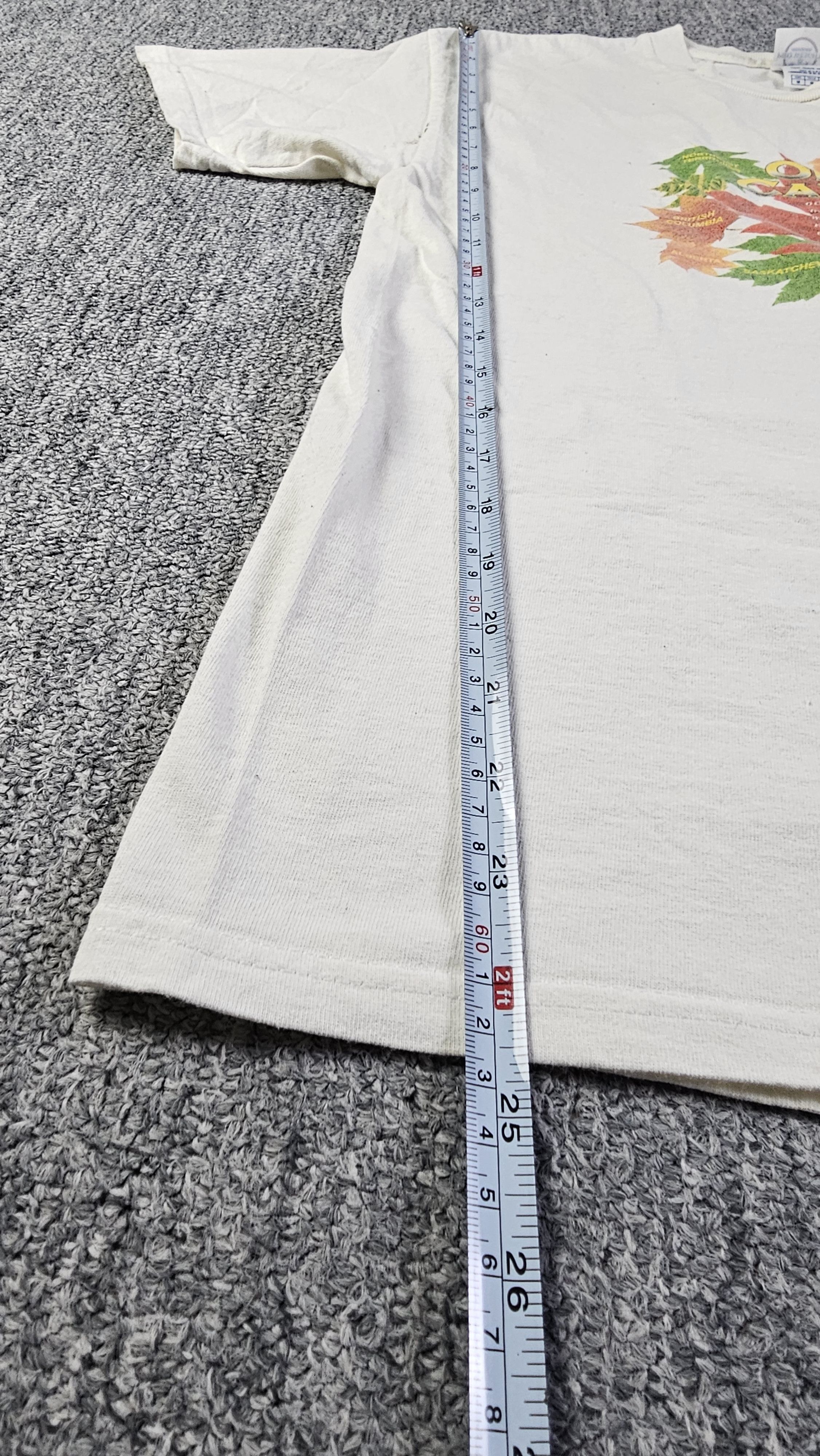 Delta Vintage Oh Canada Maple Leaf Souvenir Tee Delta Pro Weight M Size US M / EU 48-50 / 2 - 11 Thumbnail