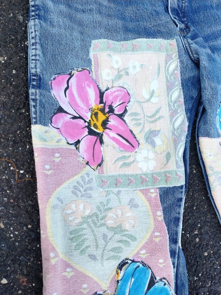 Kapital × Number (N)ine × Vintage Vintage Kapital Inspired Repaired Denim Saschiko Patchwork Size US 34 / EU 50 - 5 Thumbnail