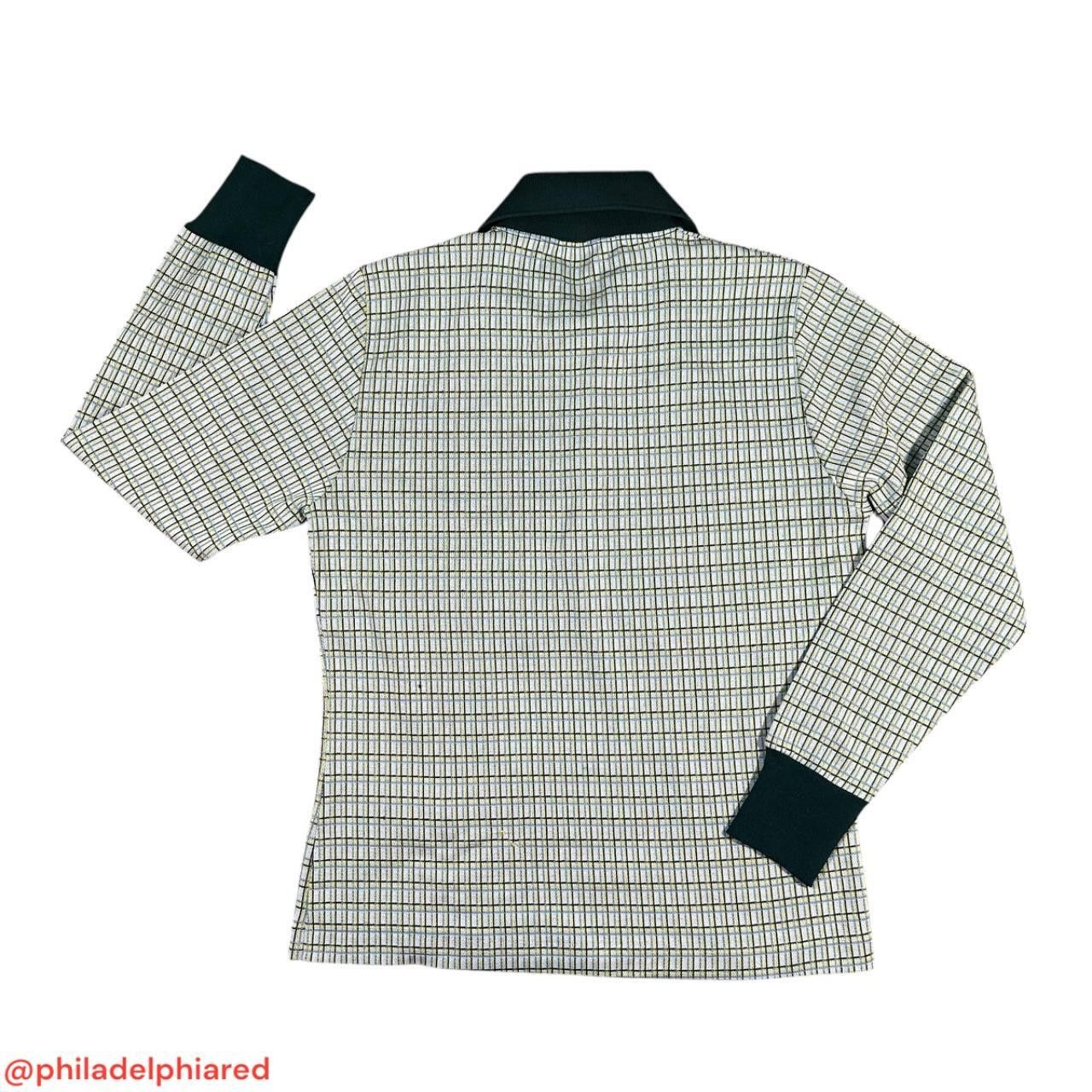 Designer Vintage 1960s Leonardo Strassi Half zip shirt mens medium Size US S / EU 44-46 / 1 - 2 Thumbnail