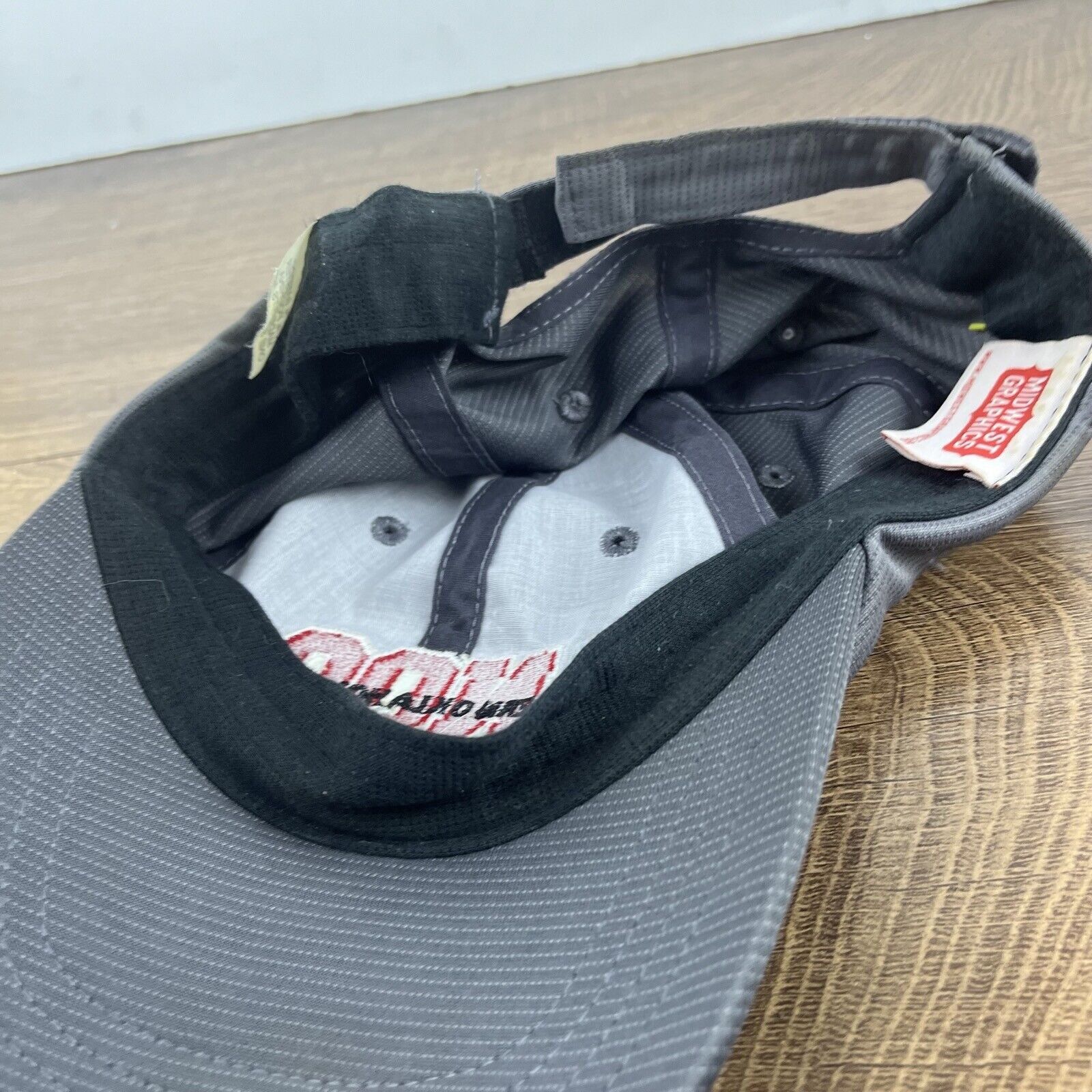 Other Northern Oklahoma College Hat NOC Hat Gray Adjustable Hat Ad Size ONE SIZE - 12 Thumbnail