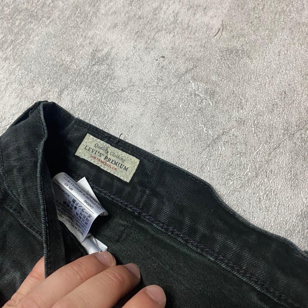 Levi's Levi's black denim slim tapered jeans #Levis #SlimFit Size 36" / US 14 / IT 50 - 4 Thumbnail