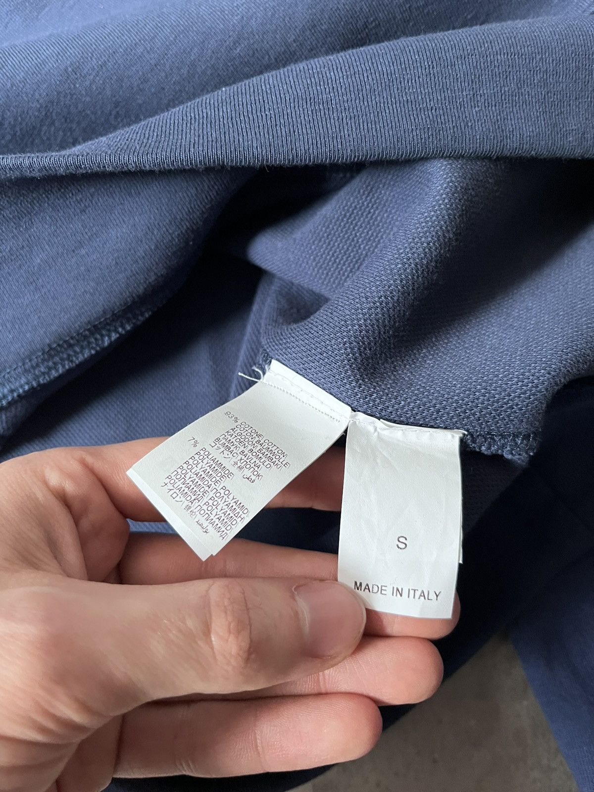Brunello Cucinelli Brunello Cucinelli ''Be Conscious'' navy blue sweatshirt Size US S / EU 44-46 / 1 - 7 Thumbnail