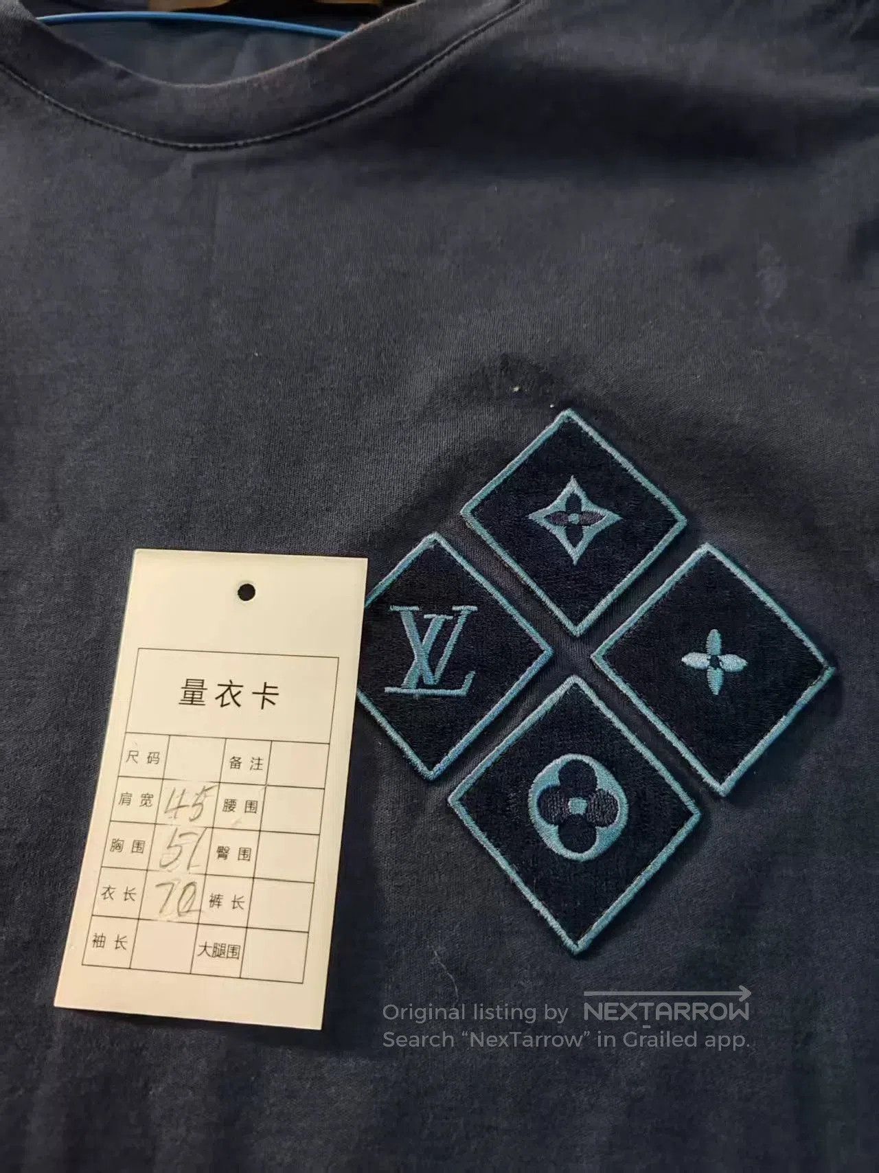 Louis Vuitton Authentic LV Embroidered Logo Short Sleeve Shirt. Size US M / EU 48-50 / 2 - 4 Thumbnail