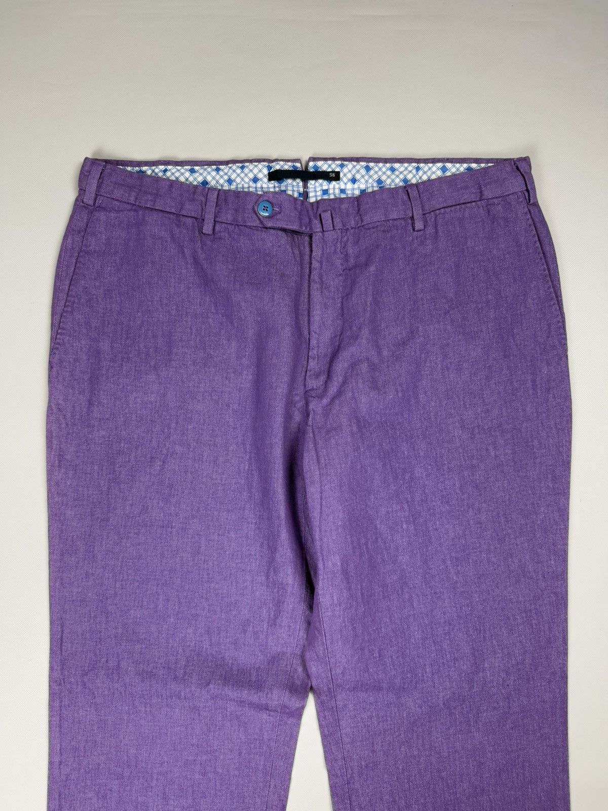 Incotex Incotex Men’s Cotton / Linen Dress Pants Trousers Size 56 Size US 38 / EU 54 - 5 Thumbnail
