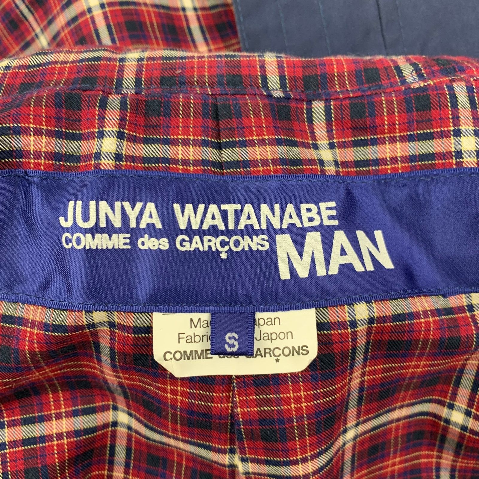 Junya Watanabe JUNYA WATANABE S Navy Brown Coated Canvas Nautical Jacket Size US S / EU 44-46 / 1 - 7 Thumbnail