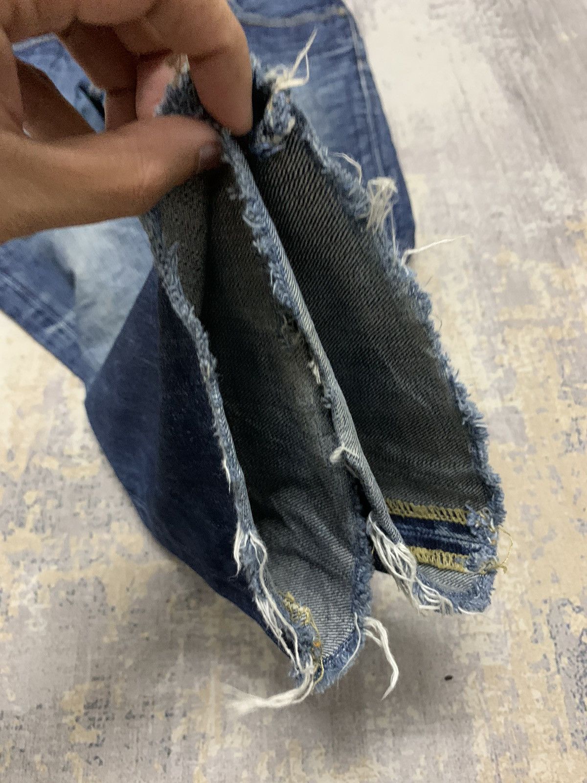 Hysteric Glamour Japanese Uniqlo Denim Undercover Style Jeans 32x29 Size US 32 / EU 48 - 7 Thumbnail
