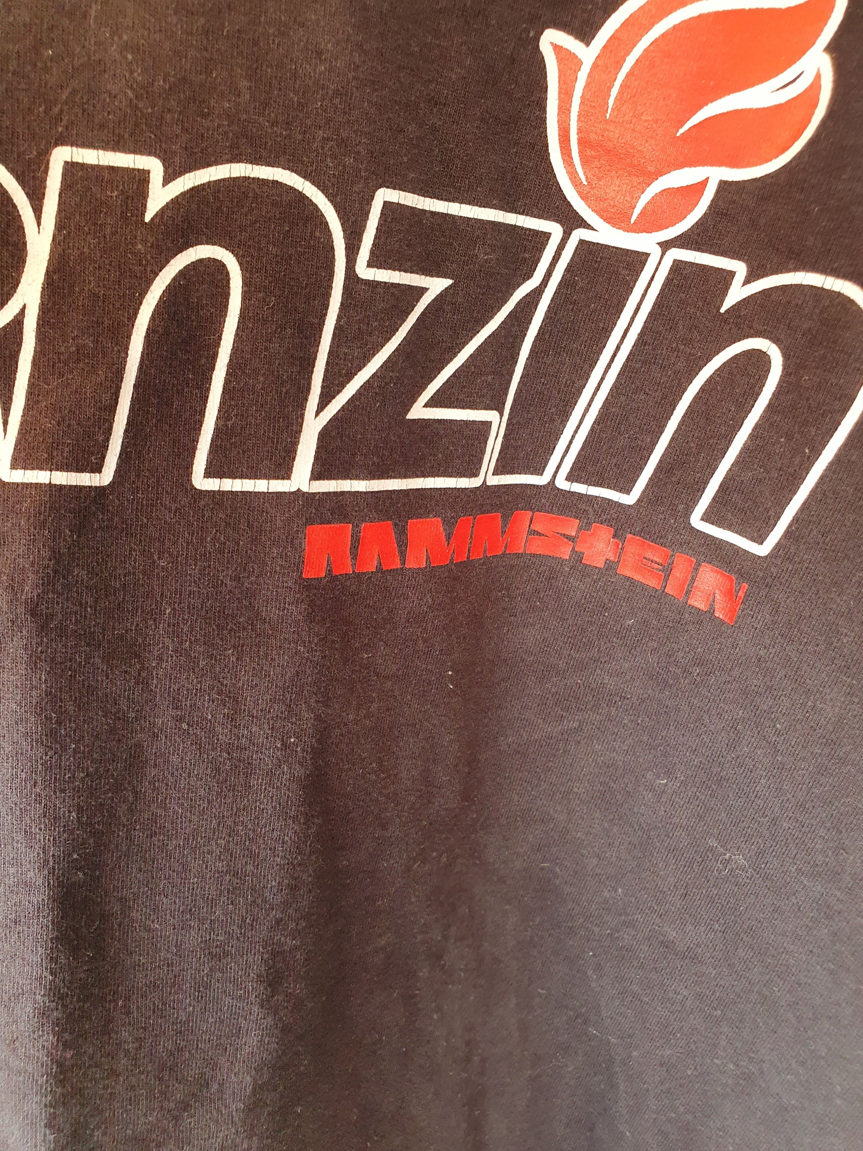 Band Tees × Vintage Rammstein Benzin Vintage Long Sleeve tee Double Sided sz L Size US L / EU 52-54 / 3 - 10 Thumbnail