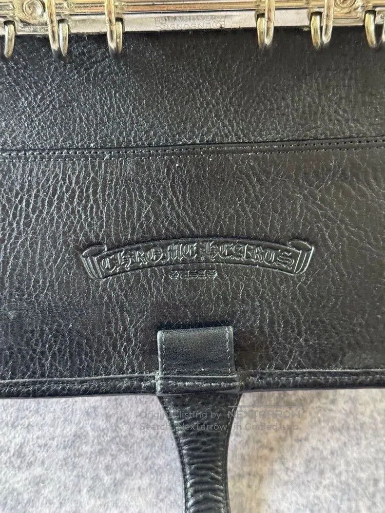 Chrome Hearts Chrome Hearts Leather Cross A6 Notebook. Size ONE SIZE - 7 Thumbnail