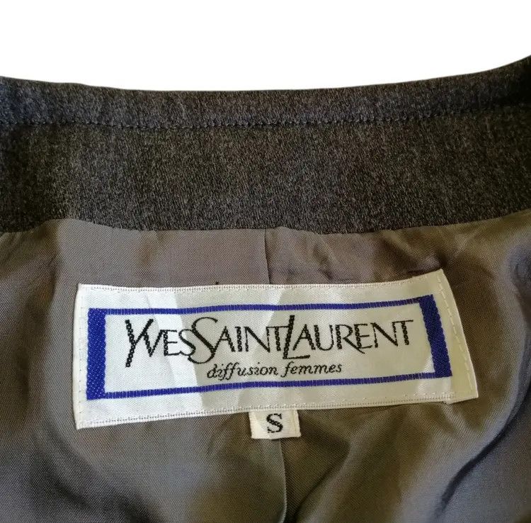 Yves Saint Laurent Yves Saint Laurent Diffusions Femmes Double Breasted Jacket Size S / US 4 / IT 40 - 13 Thumbnail