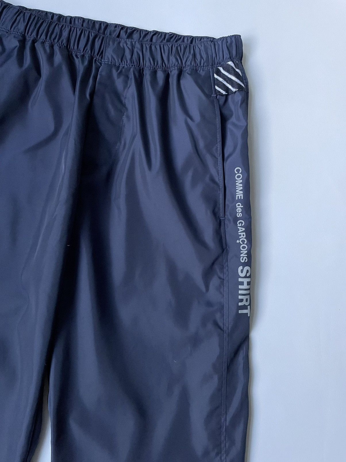 Comme des Garcons Blue Nylon Tech Trousers Size US 32 / EU 48 - 4 Thumbnail