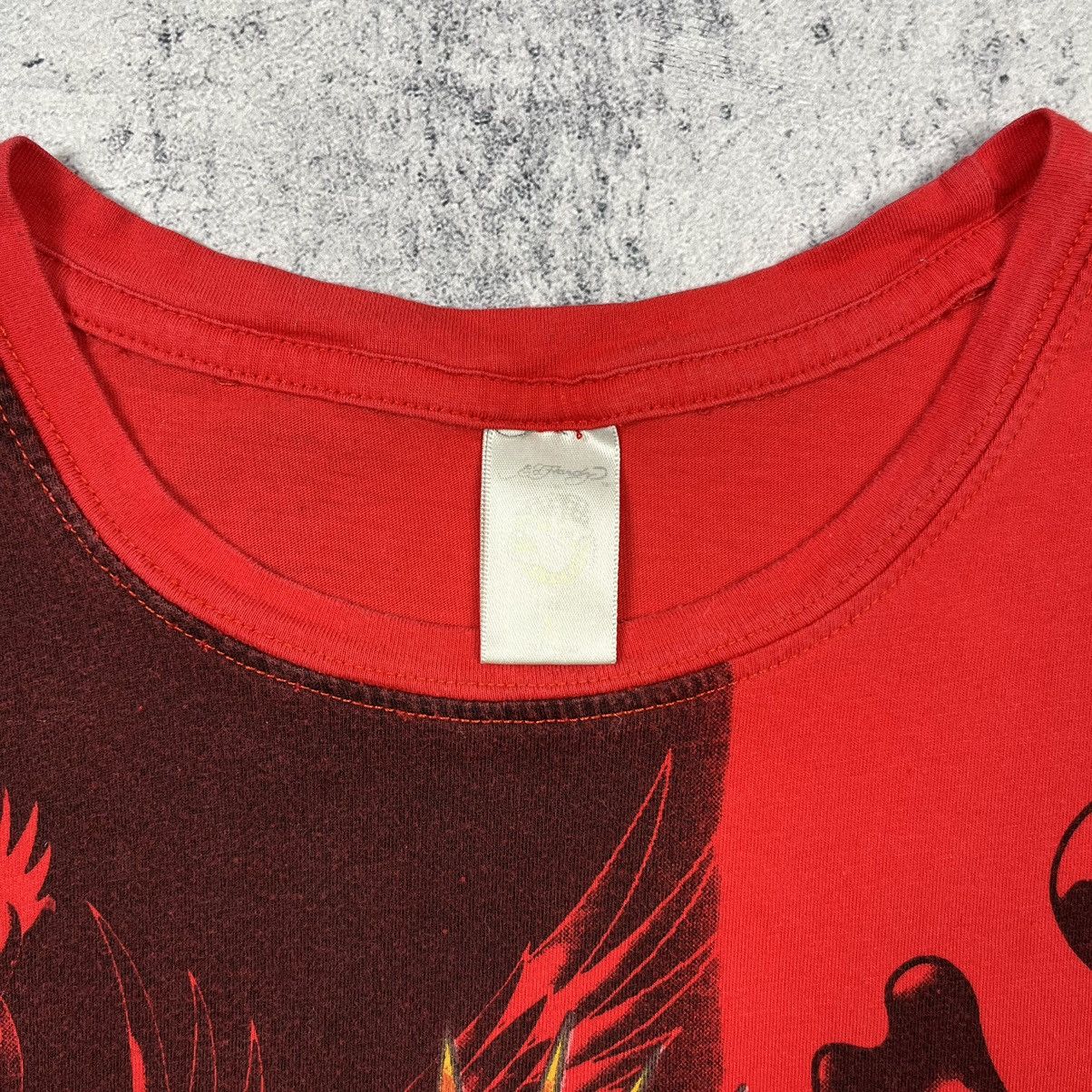 Ed Hardy Vintage Ed Hardy Demons y2k Tattoo tee 90’s Size L / US 10 / IT 46 - 8 Thumbnail