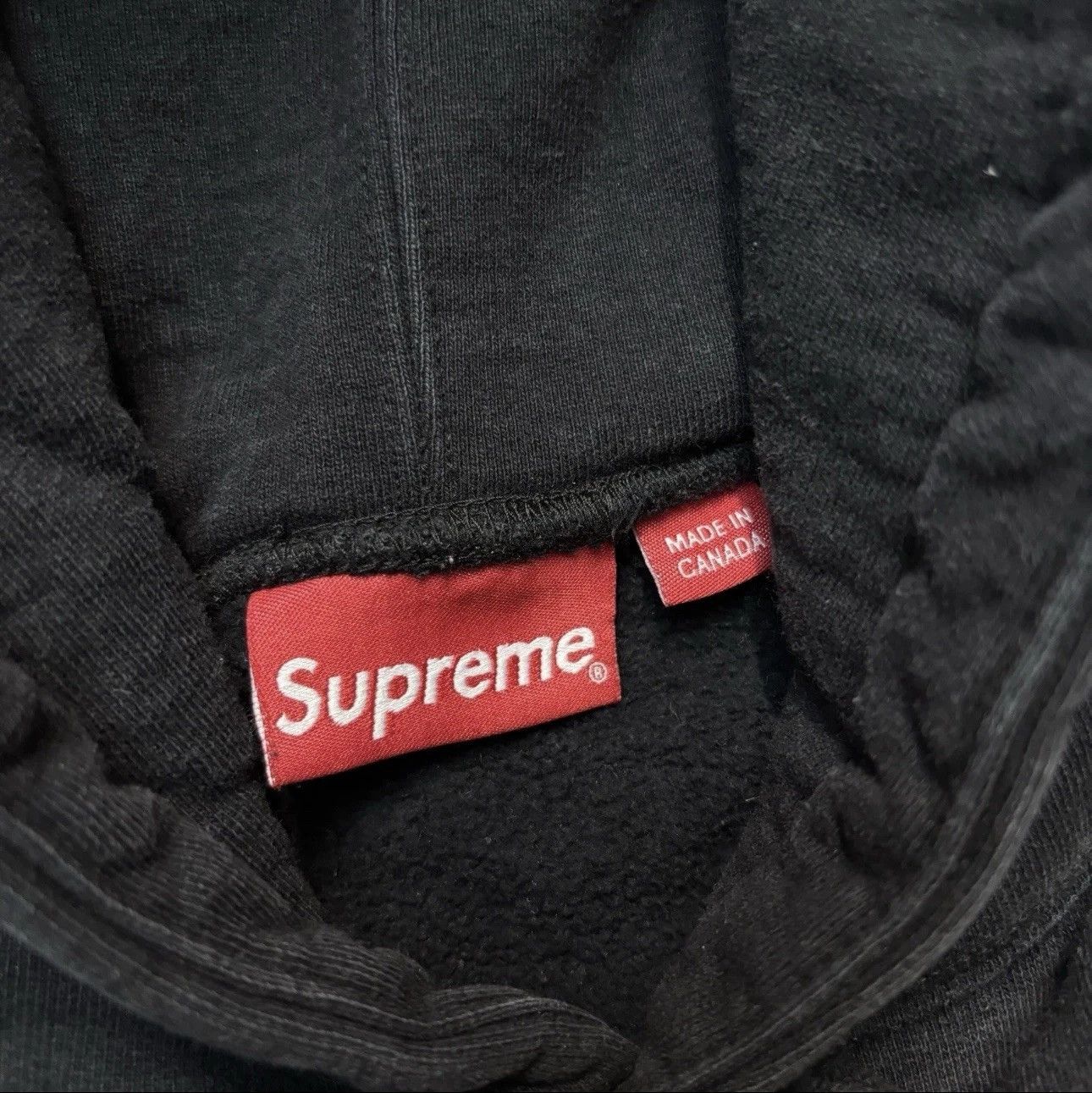 Supreme Supreme Stop Crying Hoodie Black FW19 Size US M / EU 48-50 / 2 - 6 Thumbnail