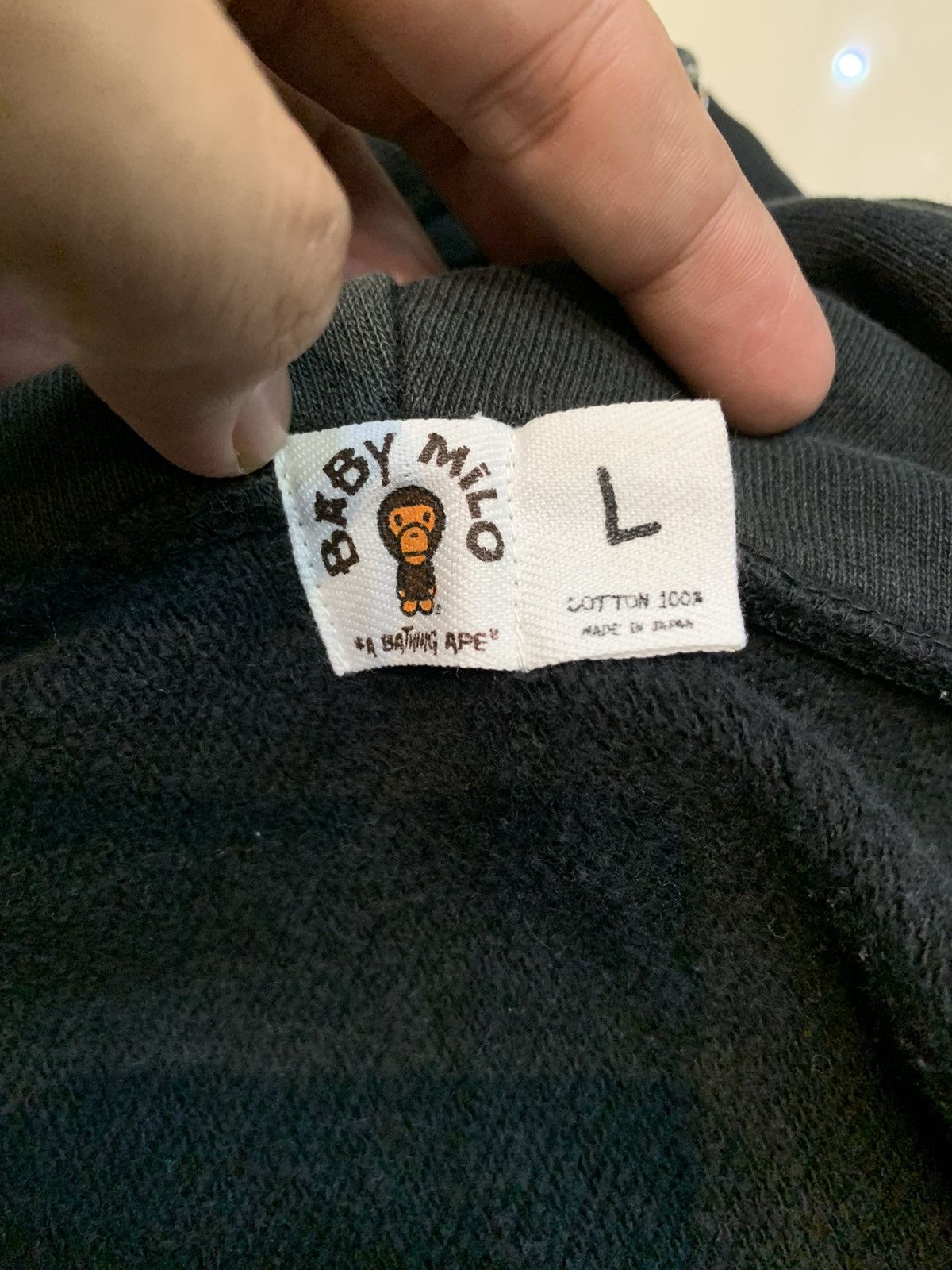 Bape × Kaws VINTAGE DISTRESSED BAPE X KAWS BABY MILO ZIPPER HOODIE Size US L / EU 52-54 / 3 - 9 Thumbnail