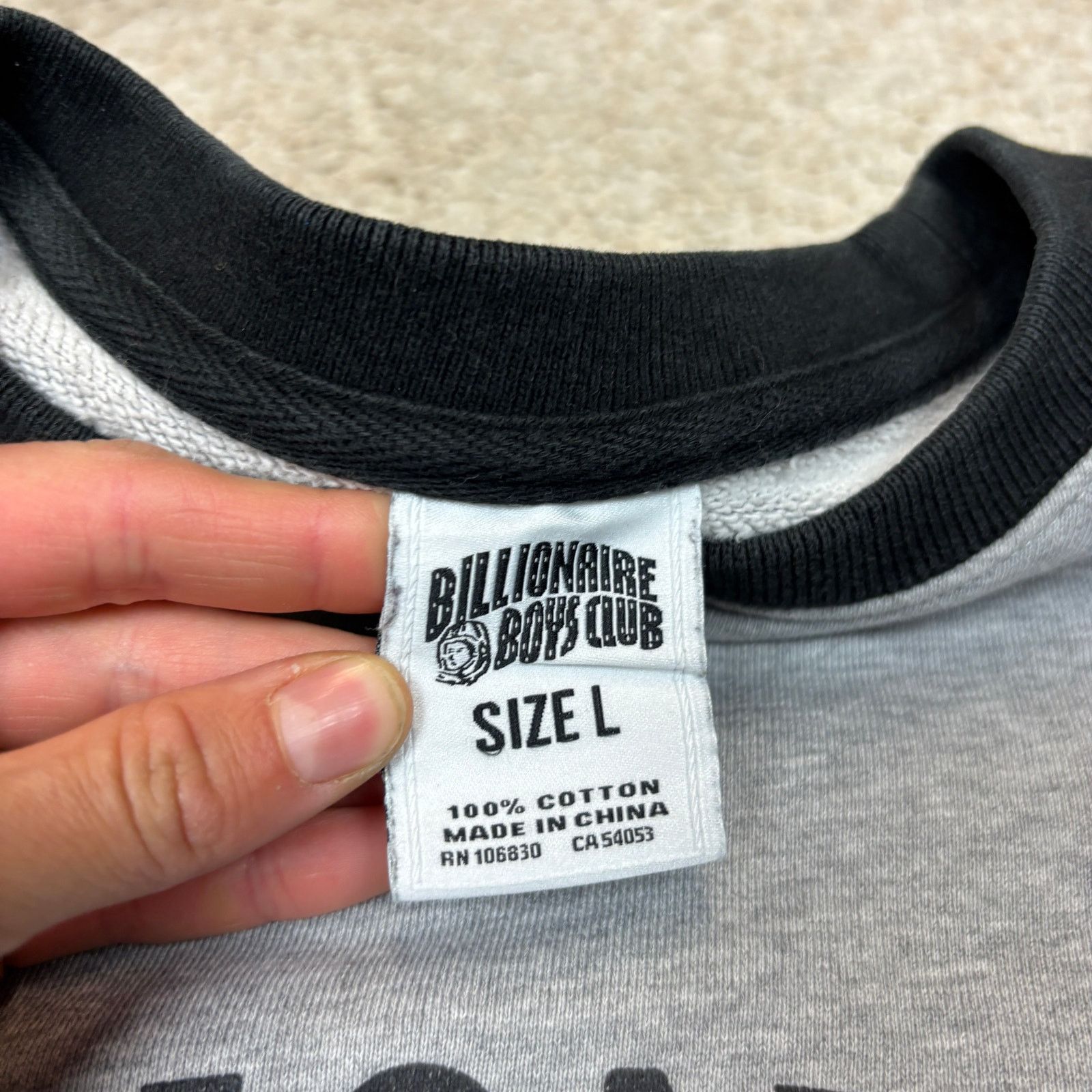 Billionaire Boys Club Billionaire Boys Club Wealth Farms Crew Sweatshirt Men's L Size US L / EU 52-54 / 3 - 5 Thumbnail