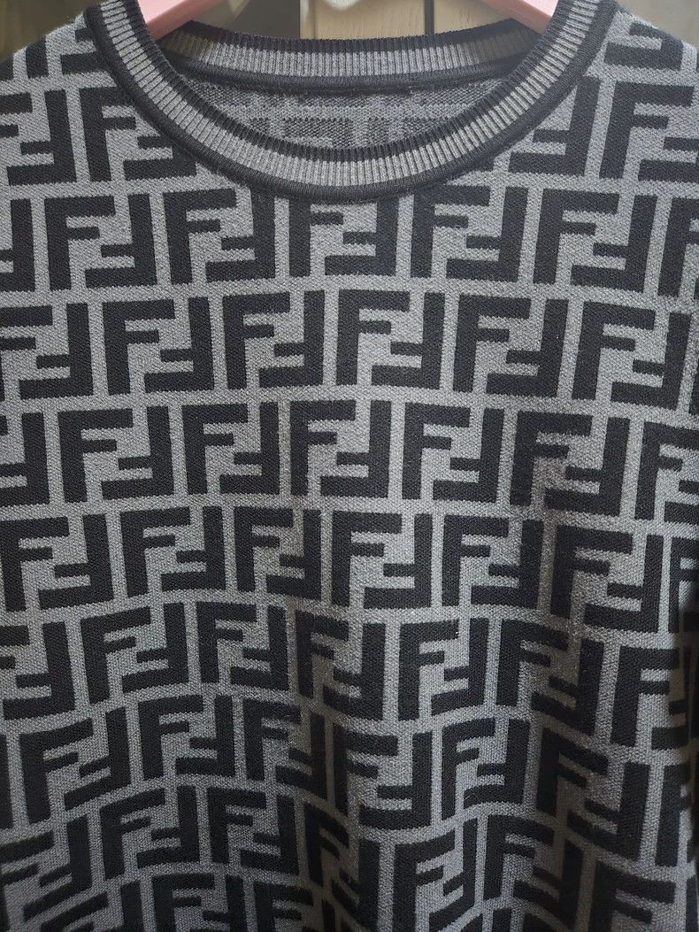 Fendi Fendi size 38 Full-print knitwear Size US XXS / EU 40 - 3 Thumbnail