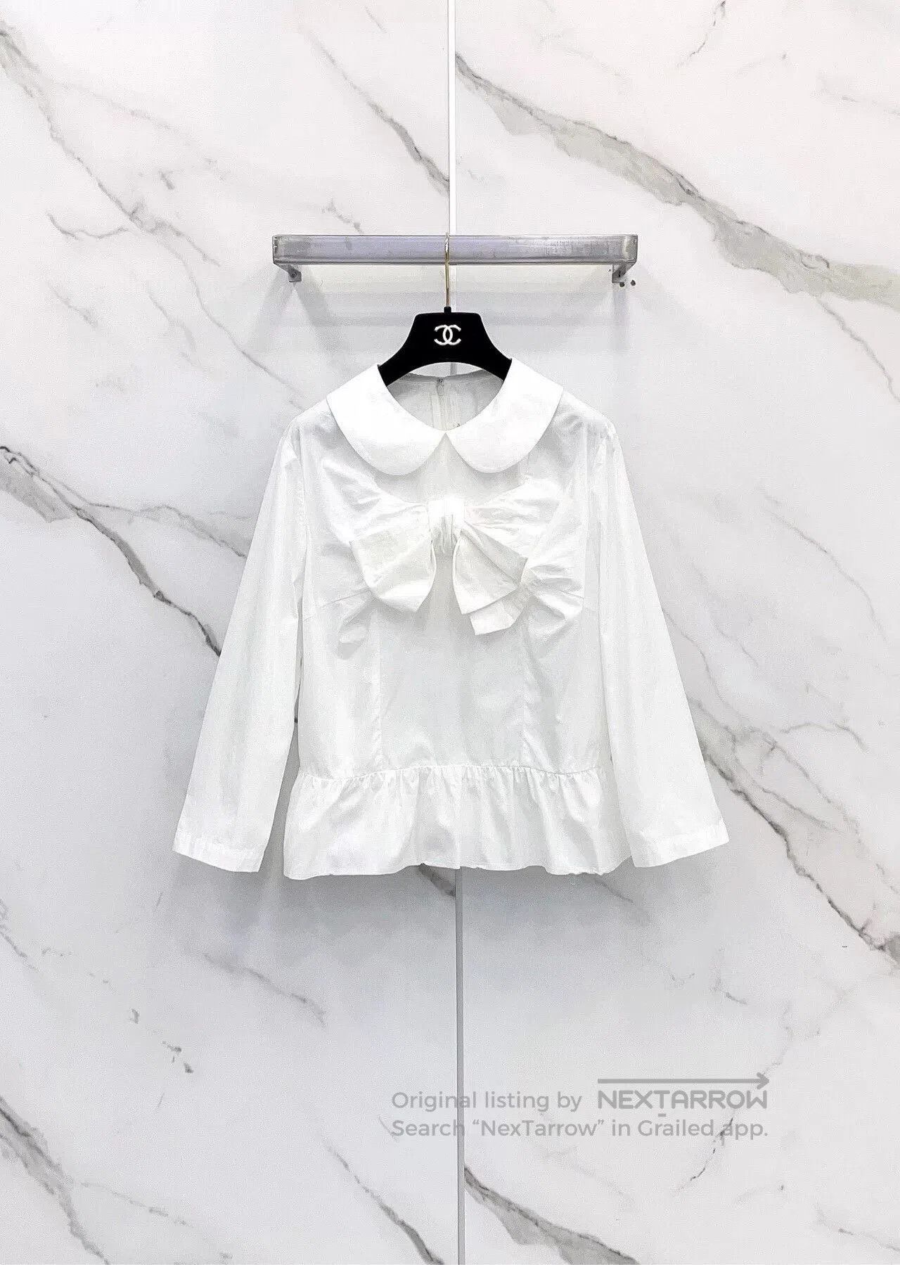 Comme des Garcons comme des garcons white doll collar shirt. Size US M / EU 48-50 / 2 - 1 Thumbnail