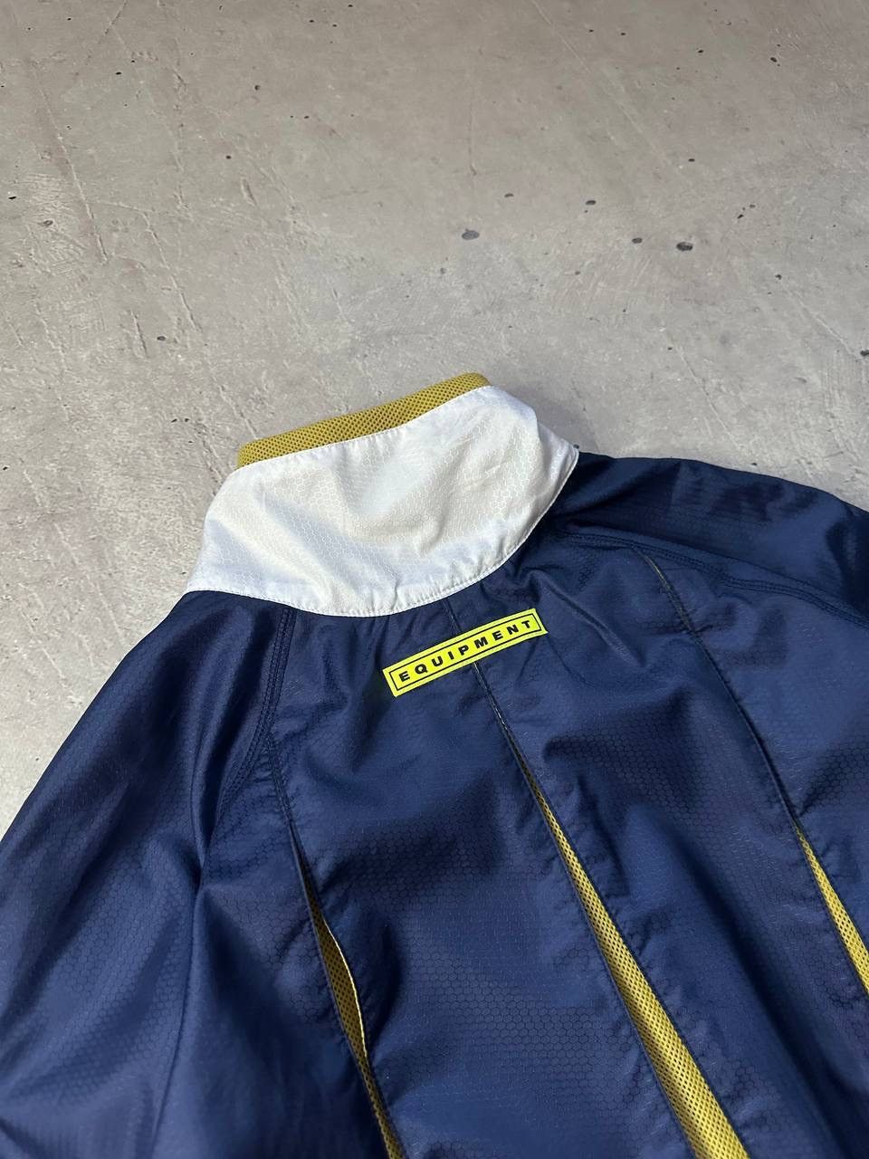 Adidas Adidas Equipment Vintage Soccer Windbreaker Football Jacket Size US M / EU 48-50 / 2 - 12 Thumbnail