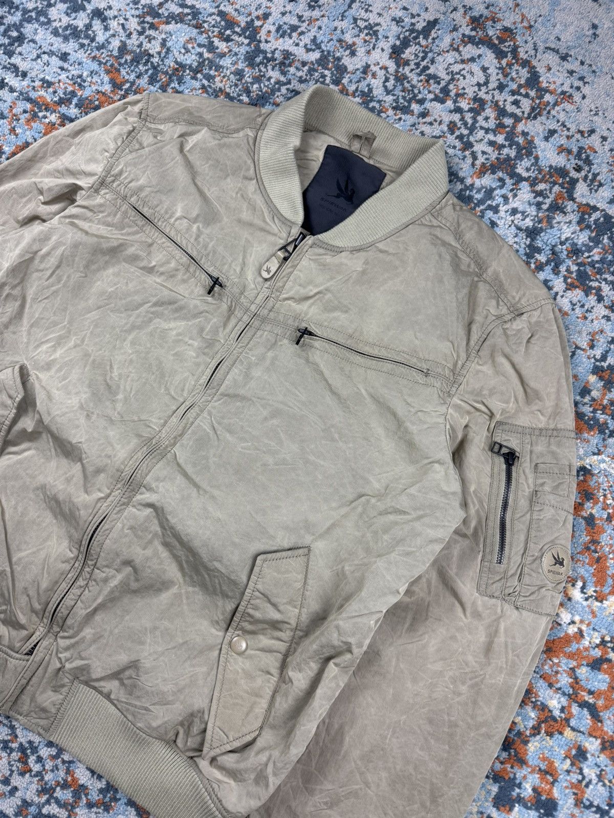 Vintage Vintage Spiewak New York nylon bomber light jacket Size US L / EU 52-54 / 3 - 5 Thumbnail