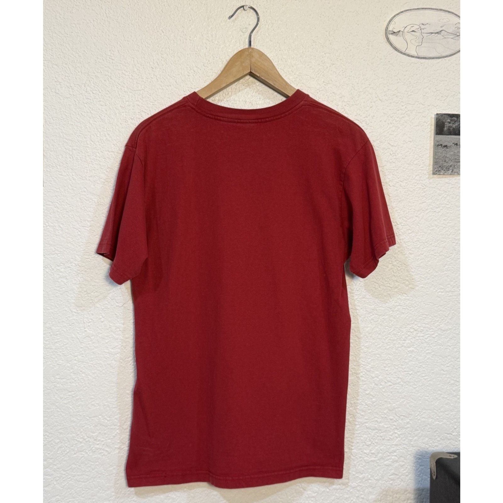 American Optical Red Cabin in the Woods men’s medium t-shirt Size US M / EU 48-50 / 2 - 2 Thumbnail