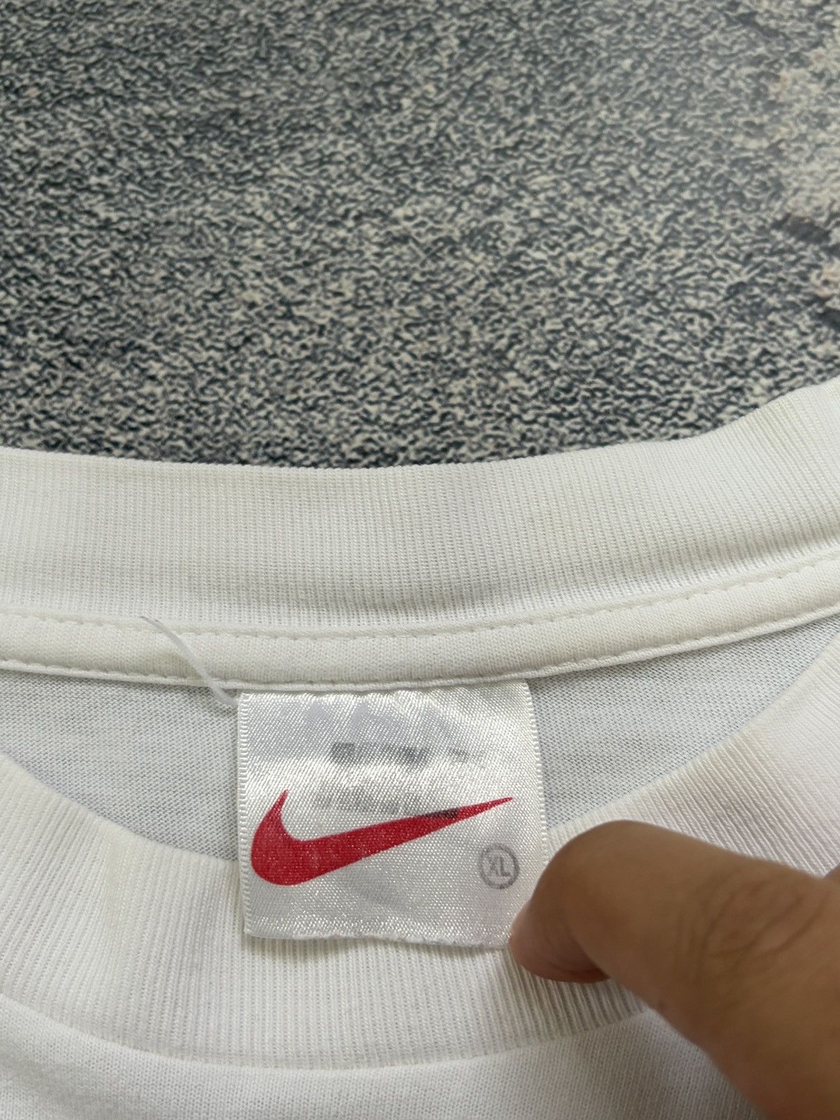Nike Vintage 90s Nike Tennis Court T-Shirt Strategy Accuracy XL Size US XL / EU 56 / 4 - 3 Thumbnail