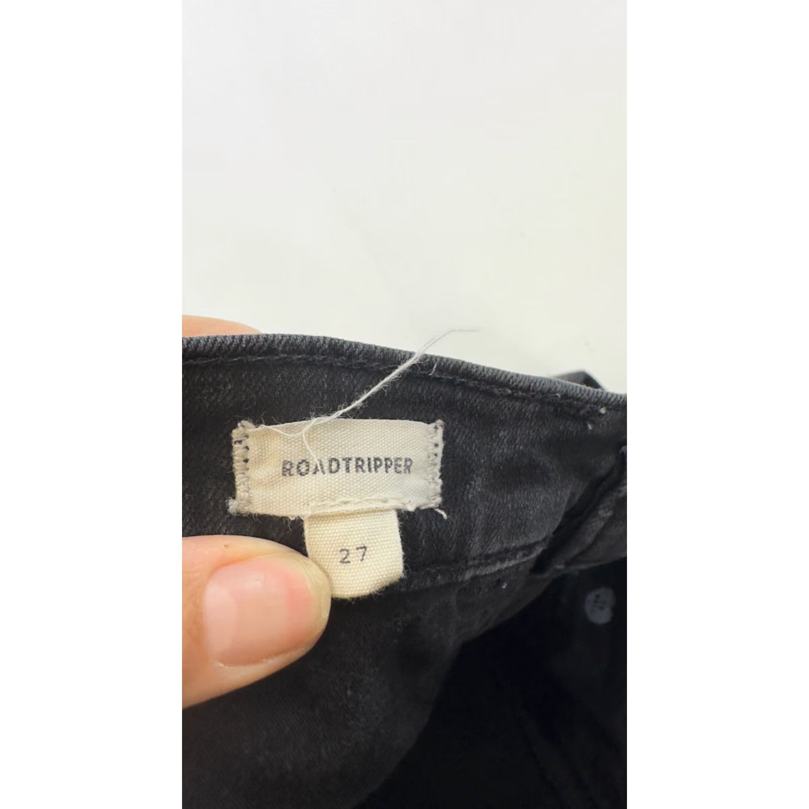 Madewell Madewell Jeans Womens 27 Black Roadtripper Skinny Comfort Pockets Stretch Jeans Women Black 27 Roadtripper Madewell 27 Black Roadtripper Size 27" / US 4 / IT 40 - 4 Thumbnail