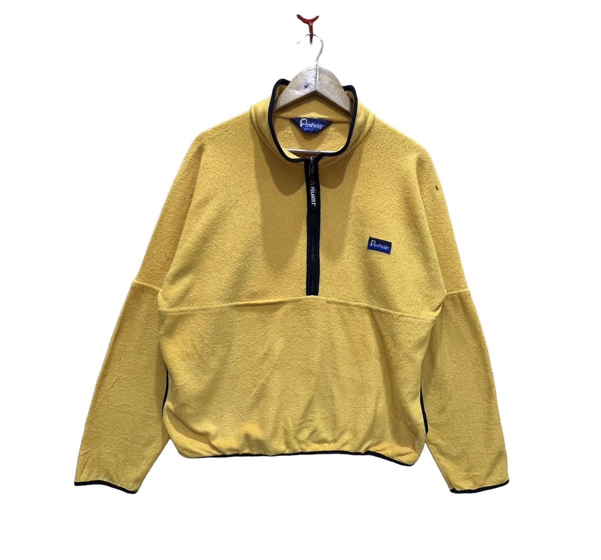 image of Penfield Fleece Polartec Design in Yellow, Men's (Size Medium)