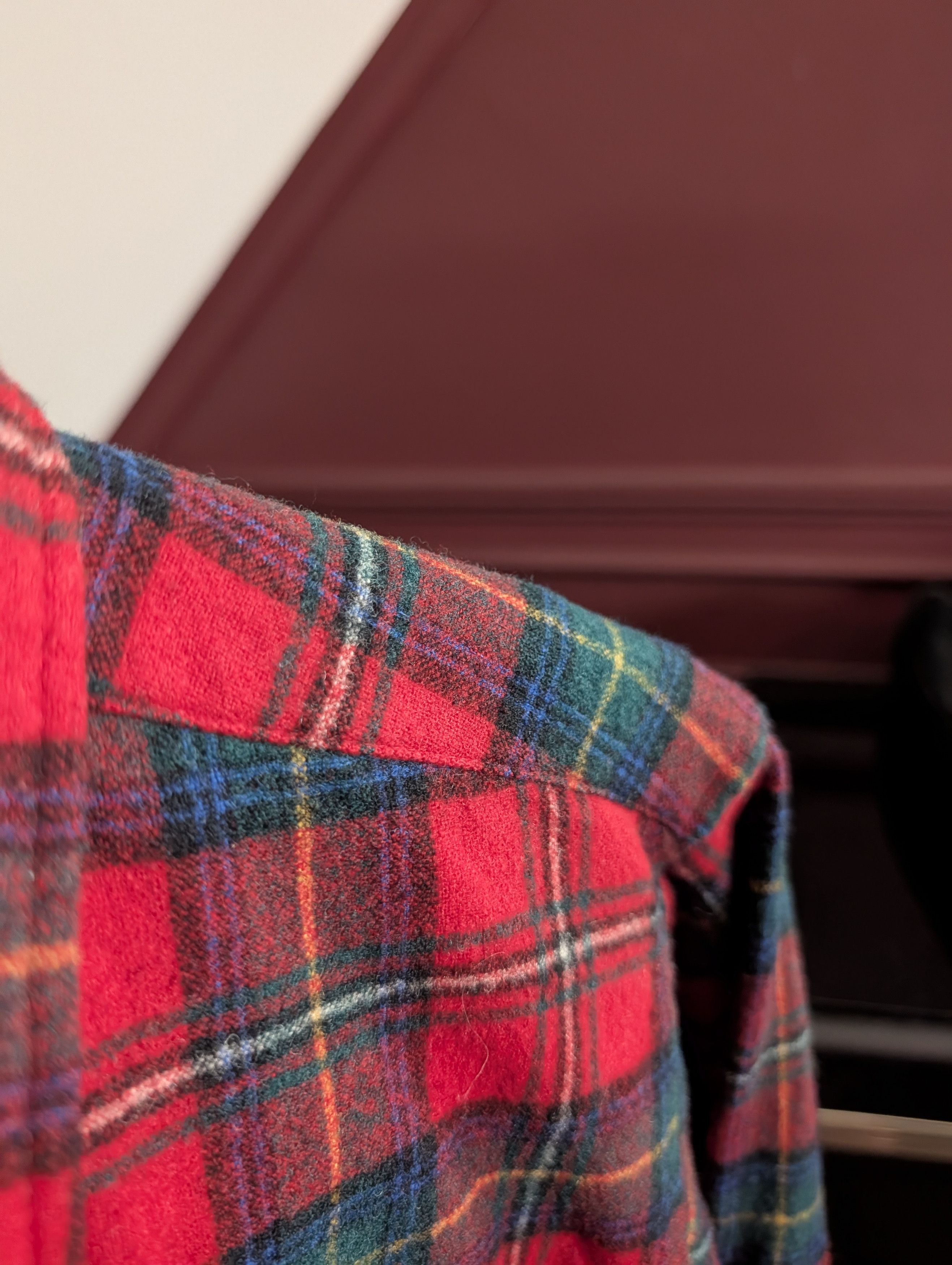 Pendleton Vtg Boyd Tartan virgin wool flannel nylon lined shirt Size US M / EU 48-50 / 2 - 4 Thumbnail