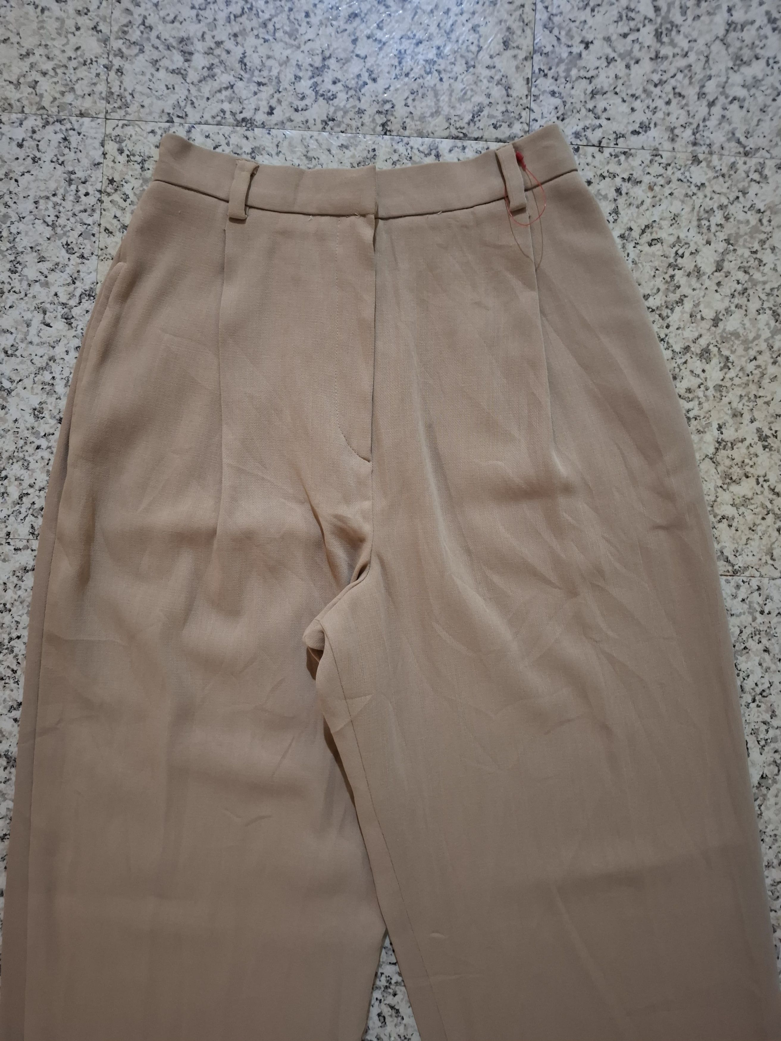 Max Mara Vintage Max Mara Pleated Virgin Wool Trousers Made In Italy Size 25" / US 0 / IT 36 - 2 Thumbnail