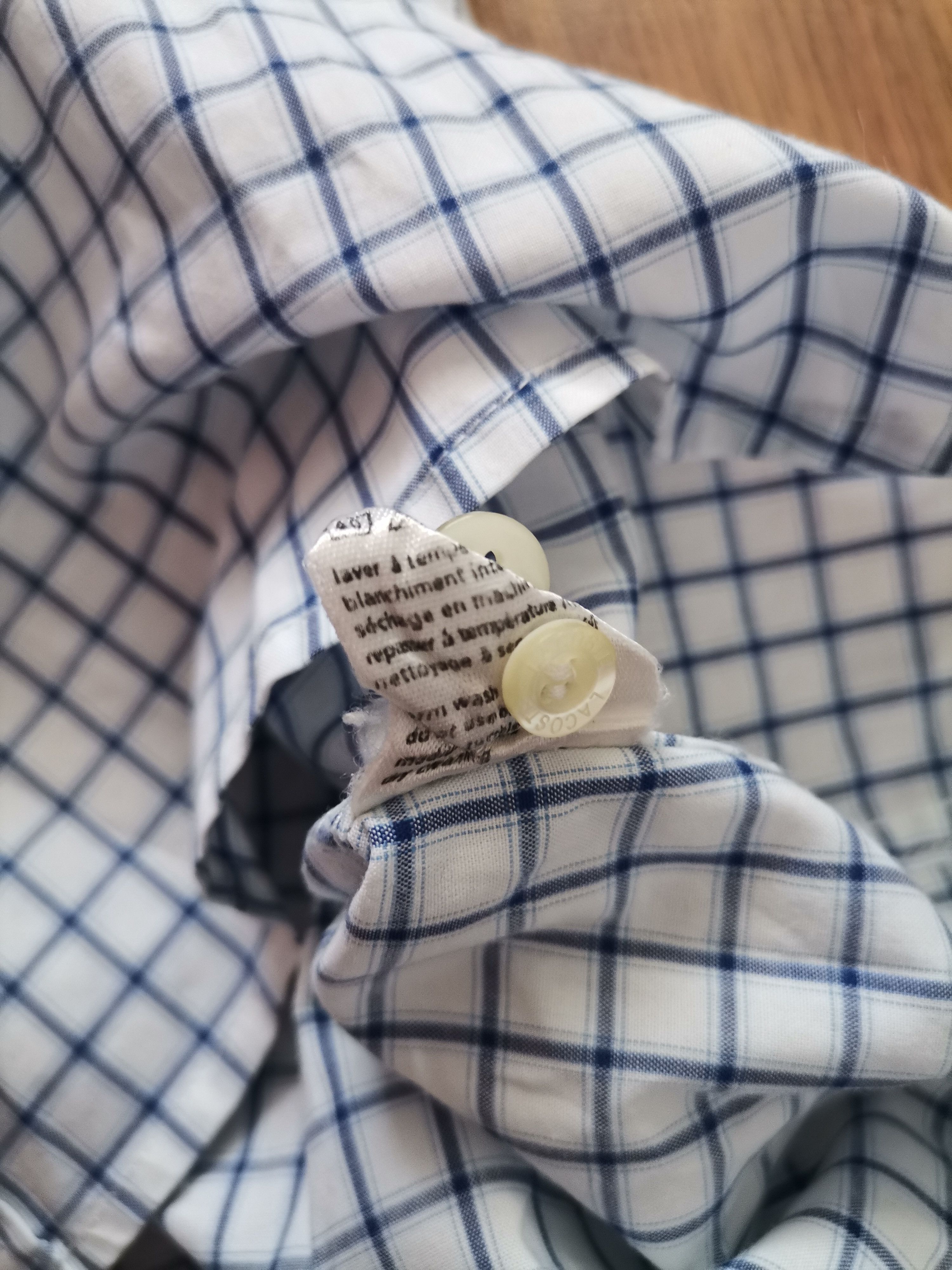 Lacoste Lacoste Checkered Shirt Size US XL / EU 56 / 4 - 4 Thumbnail