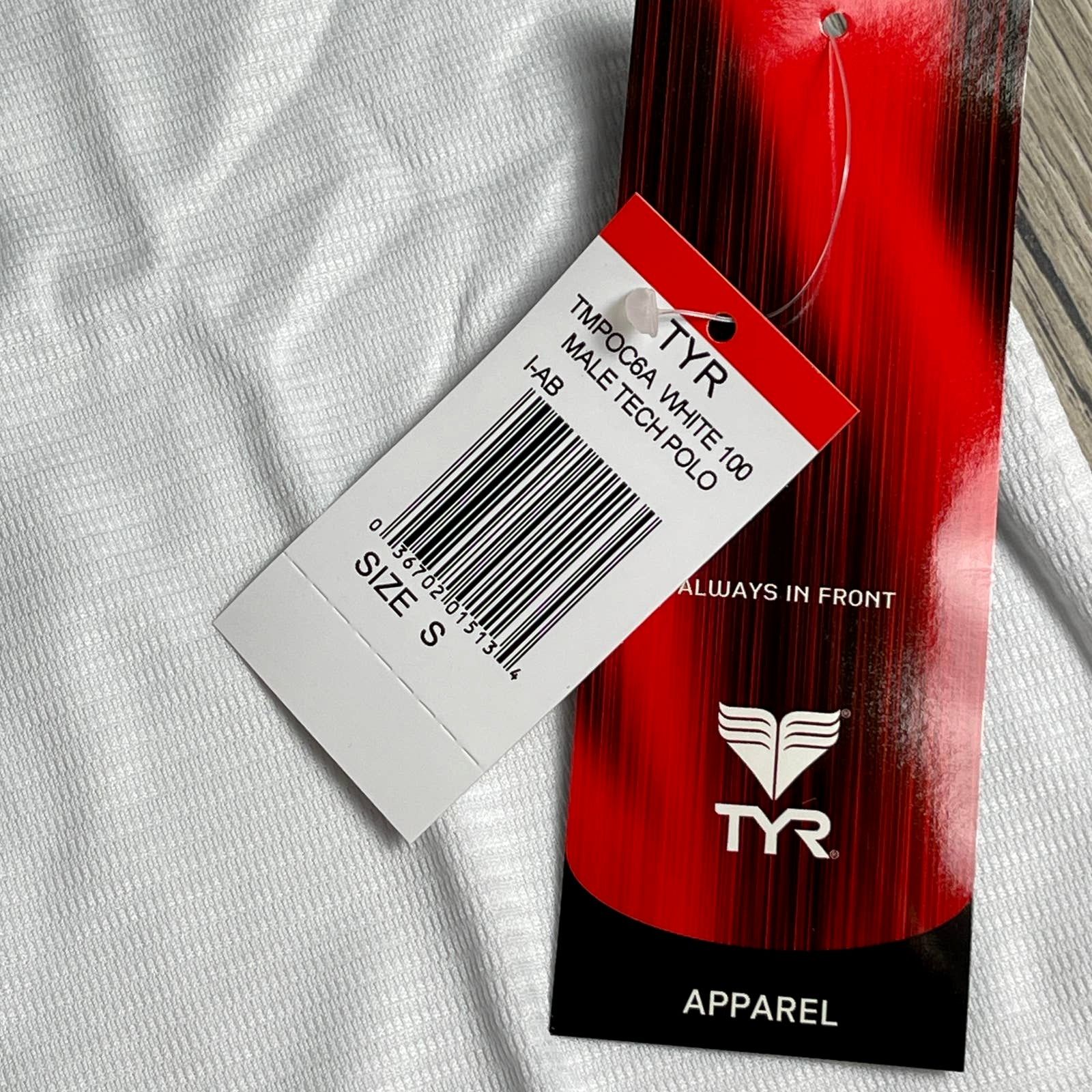Other TYR Apparel Tech Polo Shirt - White Textured Size Small $44 Size US S / EU 44-46 / 1 - 3 Thumbnail