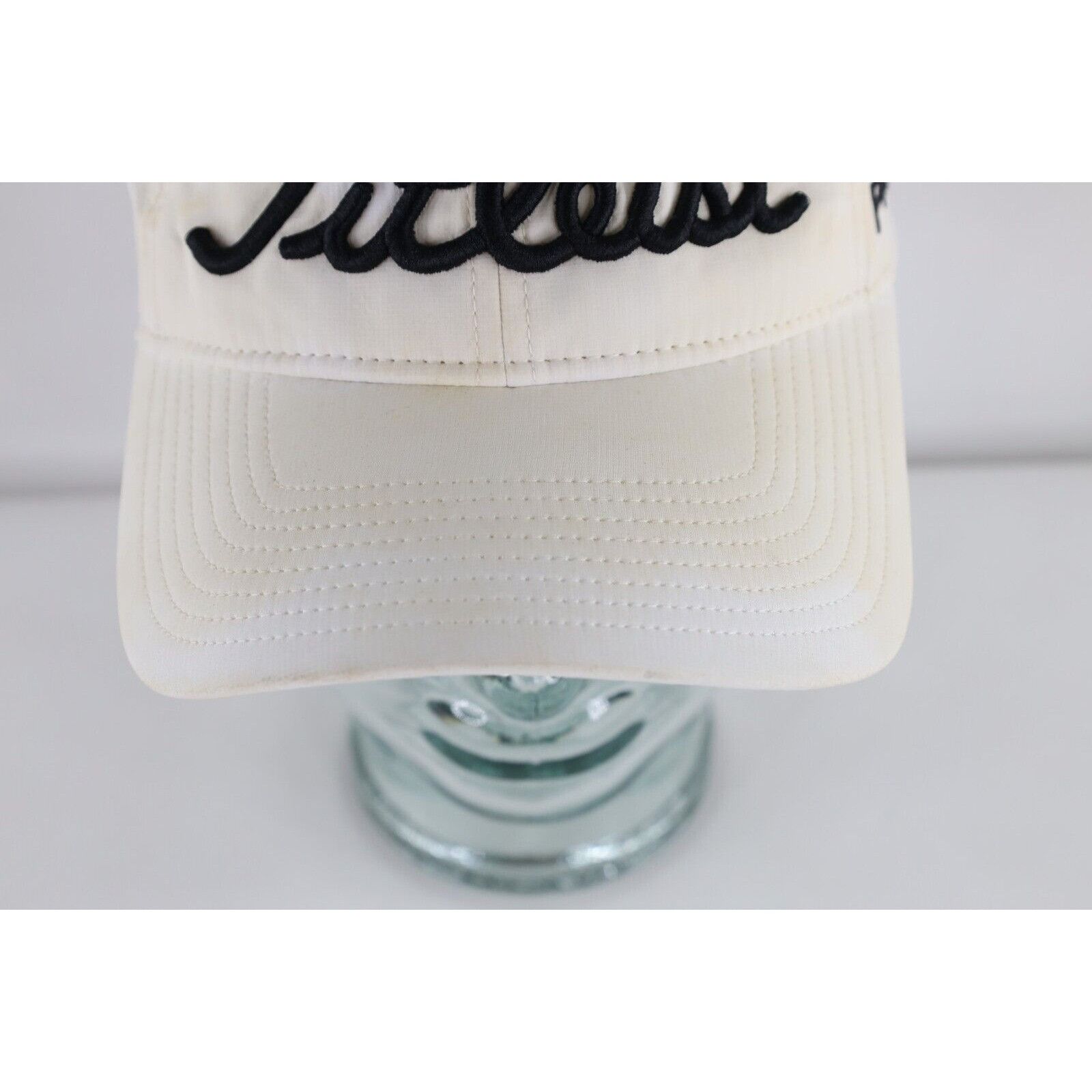 Titleist Distressed Spell Out Titleist FootJoy Pro V1 Golf Hat Size ONE SIZE - 2 Thumbnail