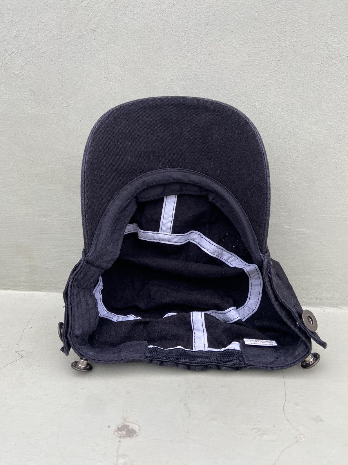 If Six Was Nine 2000s ace caps patrol hat studded with iron buttons Size ONE SIZE - 7 Thumbnail