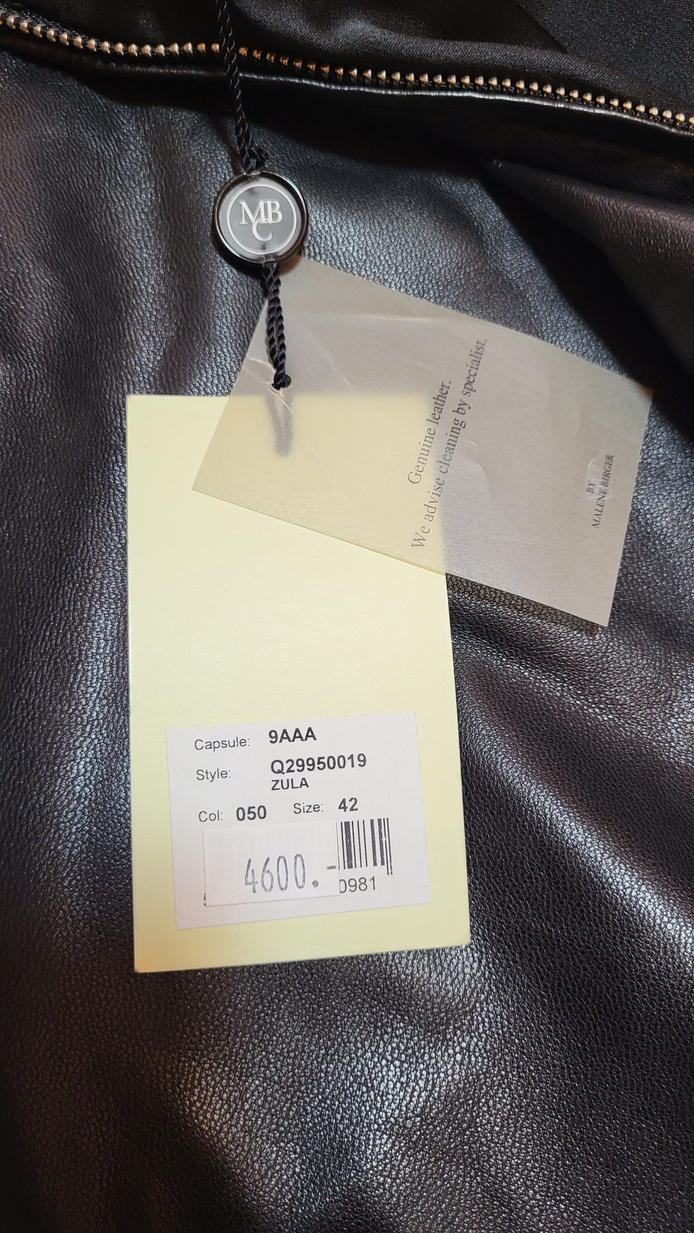 By Malene Birger 100% lamb leather pants BY Malene Birger q29950019 Zula r.42 Size 32" / US 10 / IT 46 - 10 Thumbnail