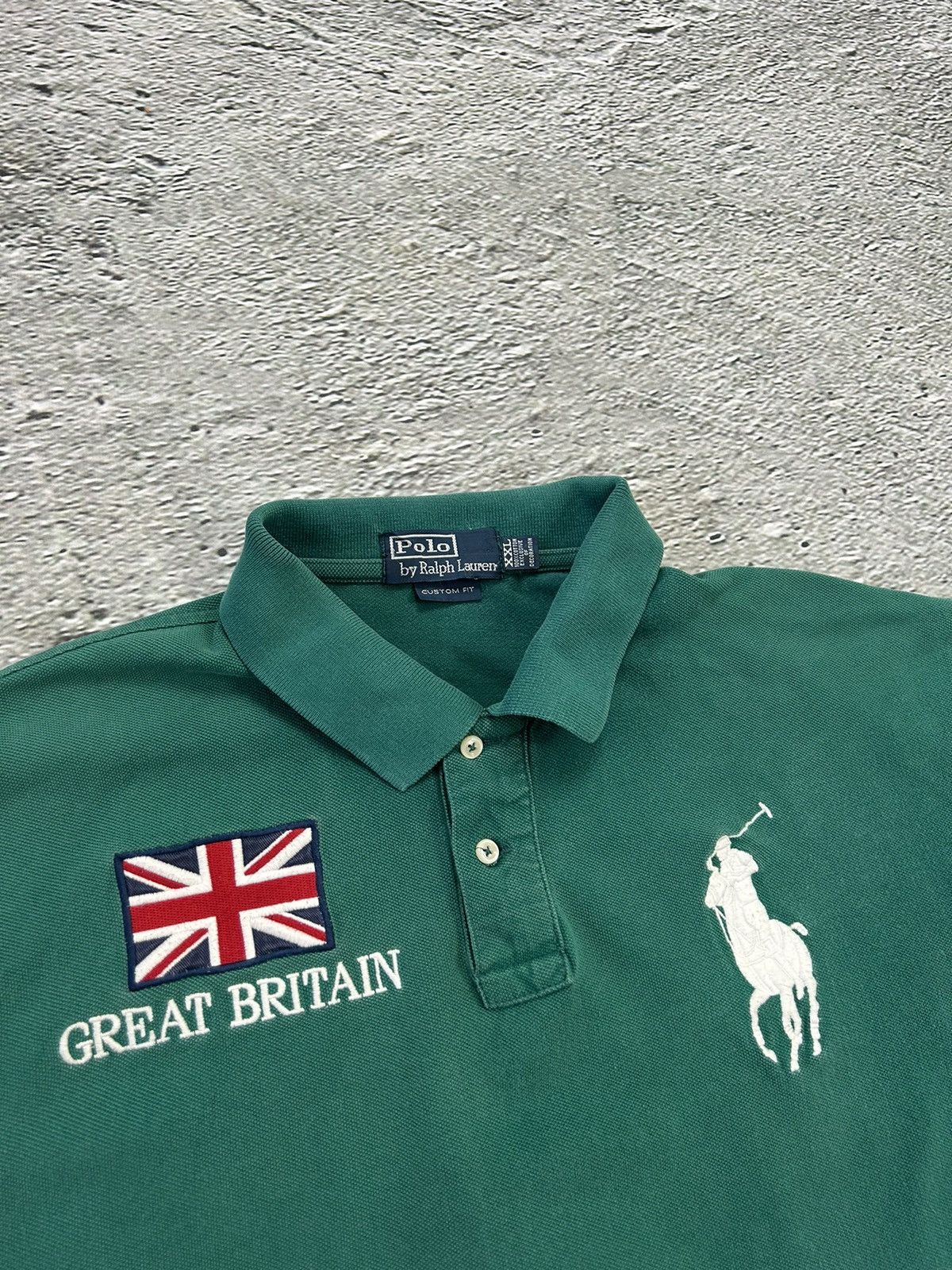 Polo Ralph Lauren Polo Ralph Lauren Great Britain T-shirt Chief Keef flag Size US XL / EU 56 / 4 - 2 Thumbnail