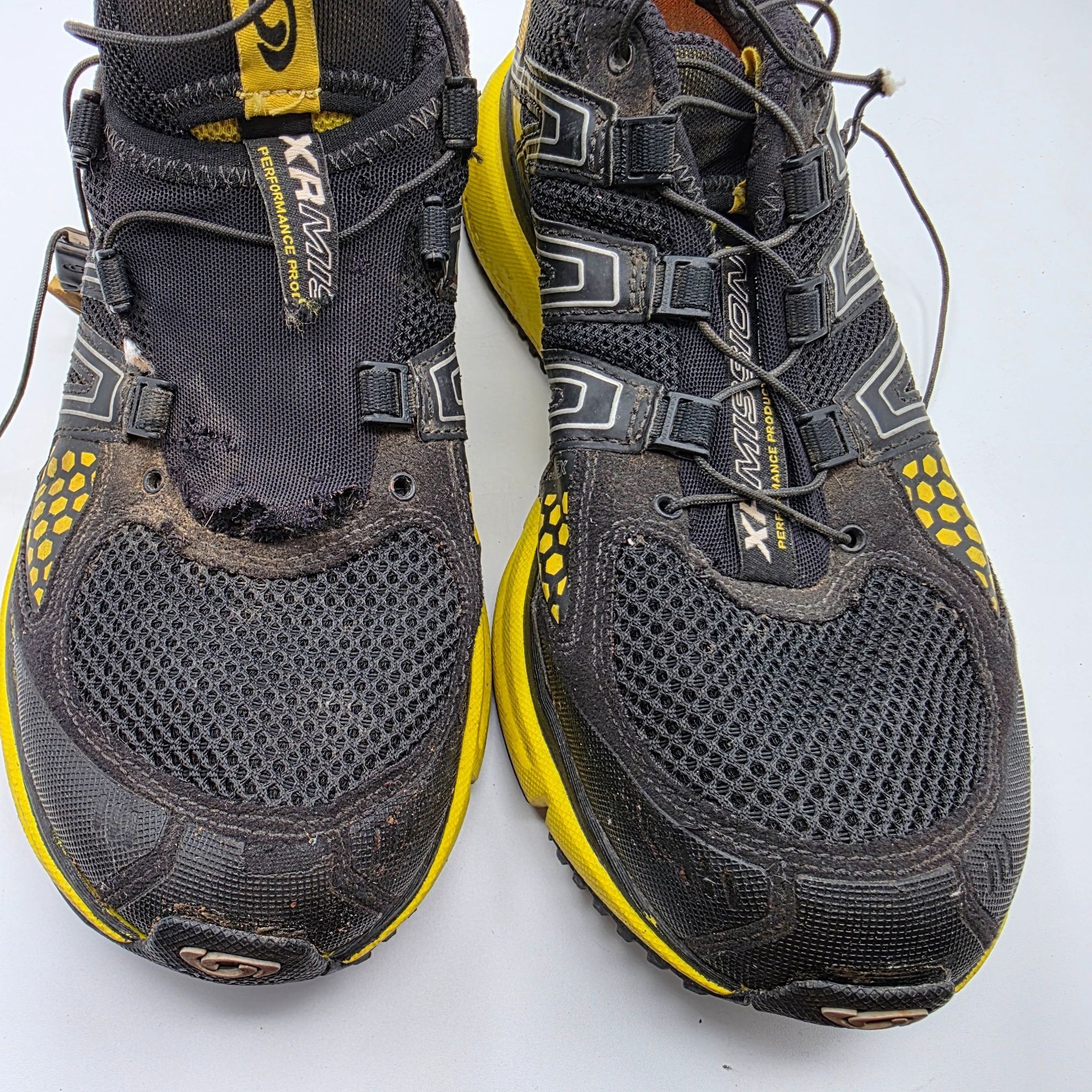 Salomon Salomon XR Mission Mens Size 7.5 Black Yellow Athletic Shoes Size US 7.5 / EU 40-41 - 10 Thumbnail