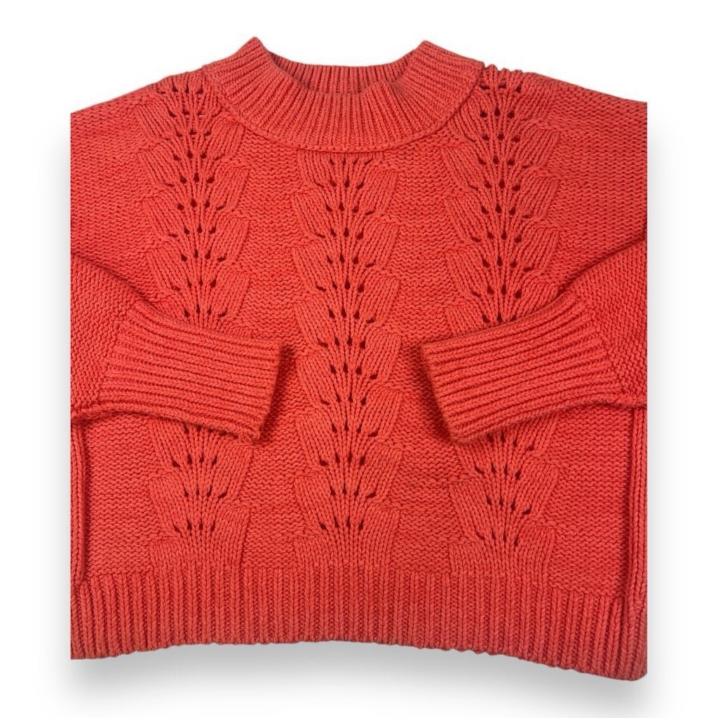 Free People Free People Bell Song Pink Cropped Boxy Knit Sweater Size Me Size M / US 6-8 / IT 42-44 - 3 Thumbnail