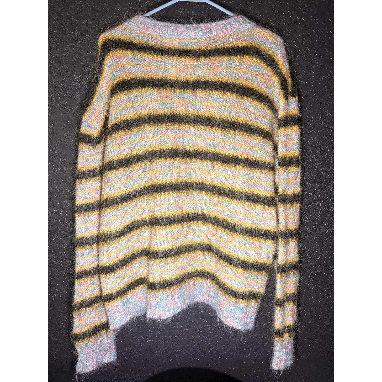 Marni Marni Mohair Multicolor Striped Sweater Size US L / EU 52-54 / 3 - 3 Thumbnail