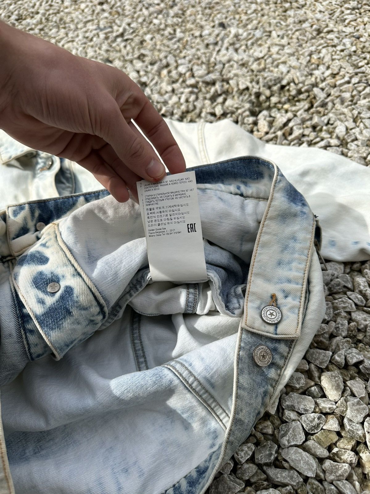 Golden Goose Golden Goose Jeans Jacket Bleu Venezia made in italy Size US M / EU 48-50 / 2 - 13 Thumbnail