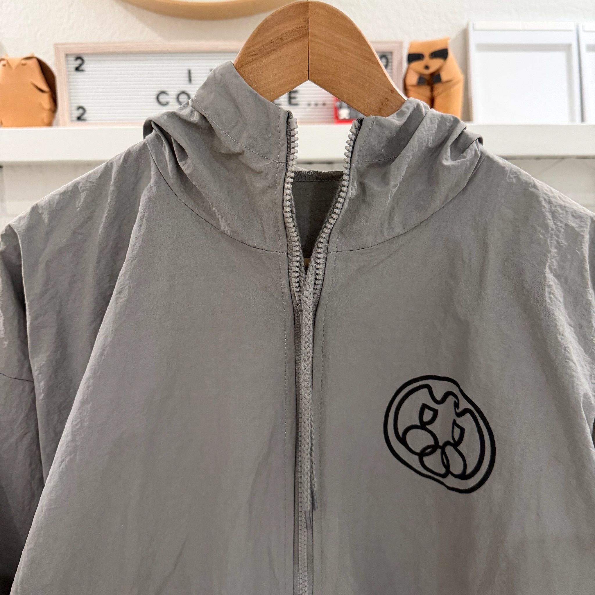 Yeezy Yeezy Gosha Rubchinskiy Grey Water Resistant Windbreaker Size US M / EU 48-50 / 2 - 3 Thumbnail