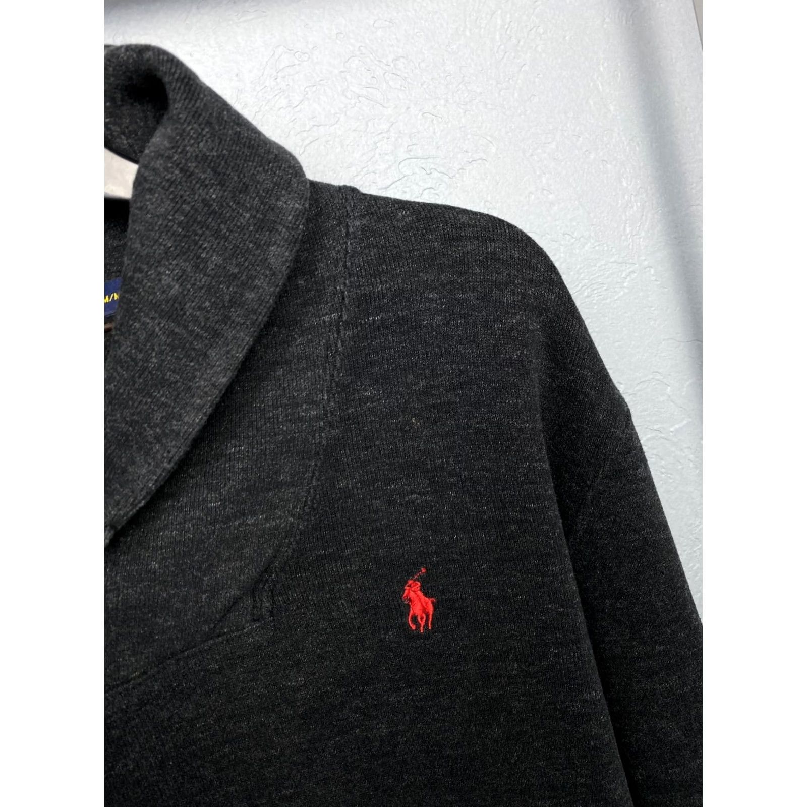 Polo Ralph Lauren Polo Ralph Lauren Mens Cardigan Sweater Sweatshirt Shirt Men M Gray Size US M / EU 48-50 / 2 - 3 Thumbnail