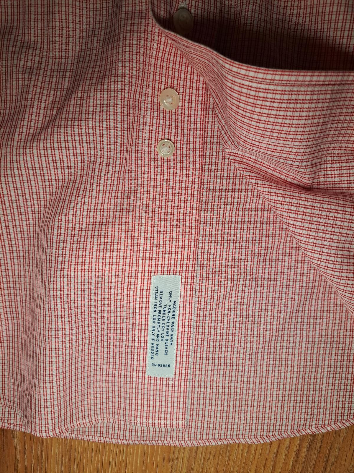 Brooks Brothers Brooks Brothers Button Up Shirt Medium 15.5-32/33 Red Plaid Size US M / EU 48-50 / 2 - 6 Thumbnail